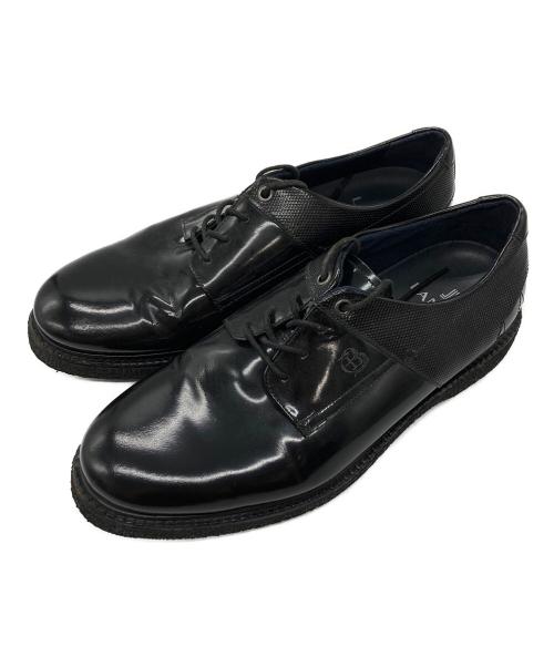 中古・古着通販】LANVIN (ランバン) プレーントゥシューズ ブラック