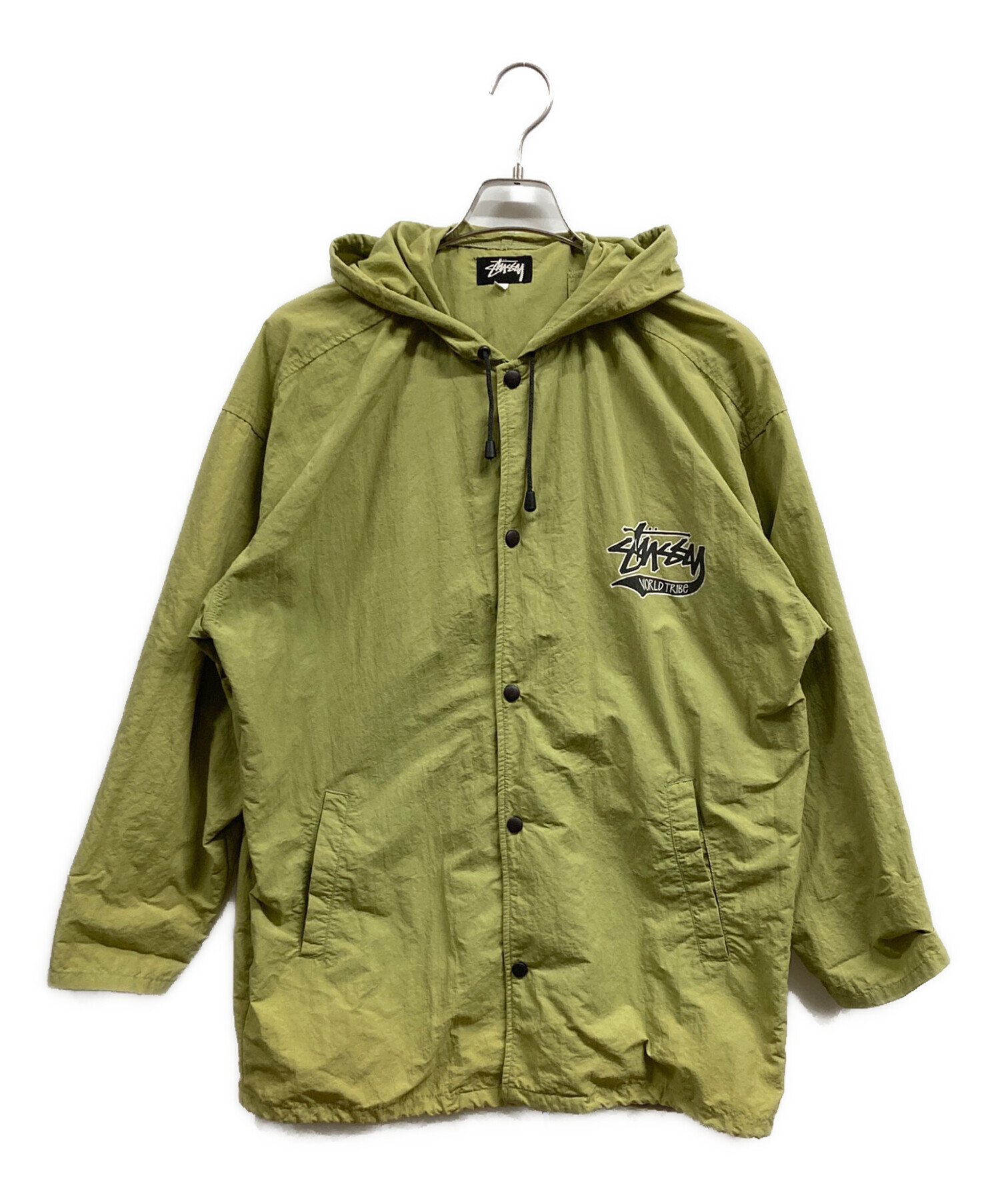 ジャケット・アウター 80s old stussy fooded jacket 中古・古着通販】stussy (ステューシー) 80's フーデッドコーチ