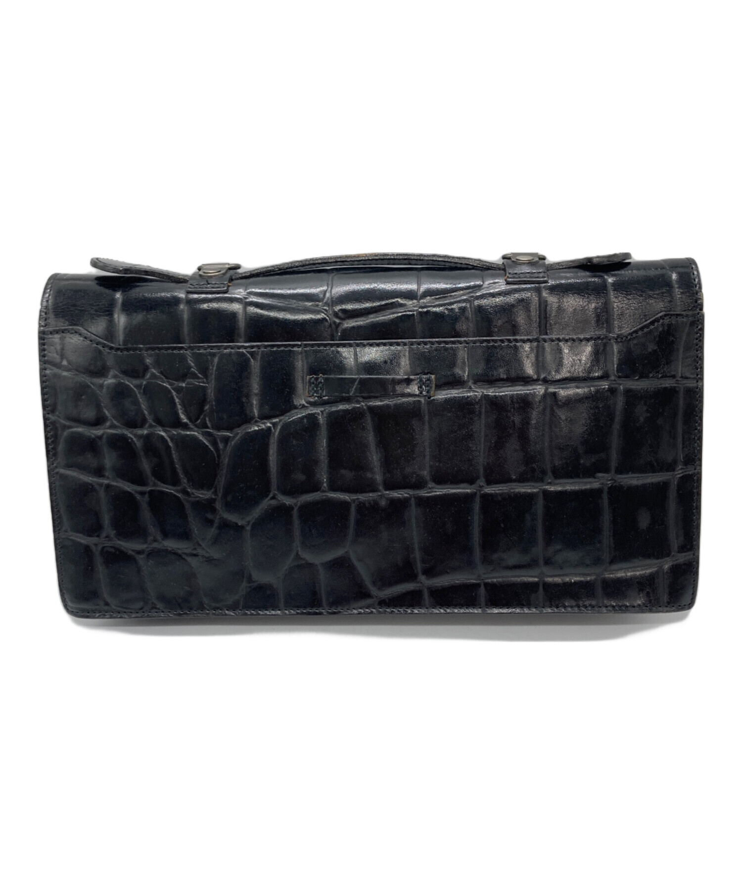 JeanPaul GAULTIER レザー３連クラッチ チェーンショルダーバッグ 中古・古着通販】Jean Paul GAULTIER (ジャンポールゴルチェ) クラッチ