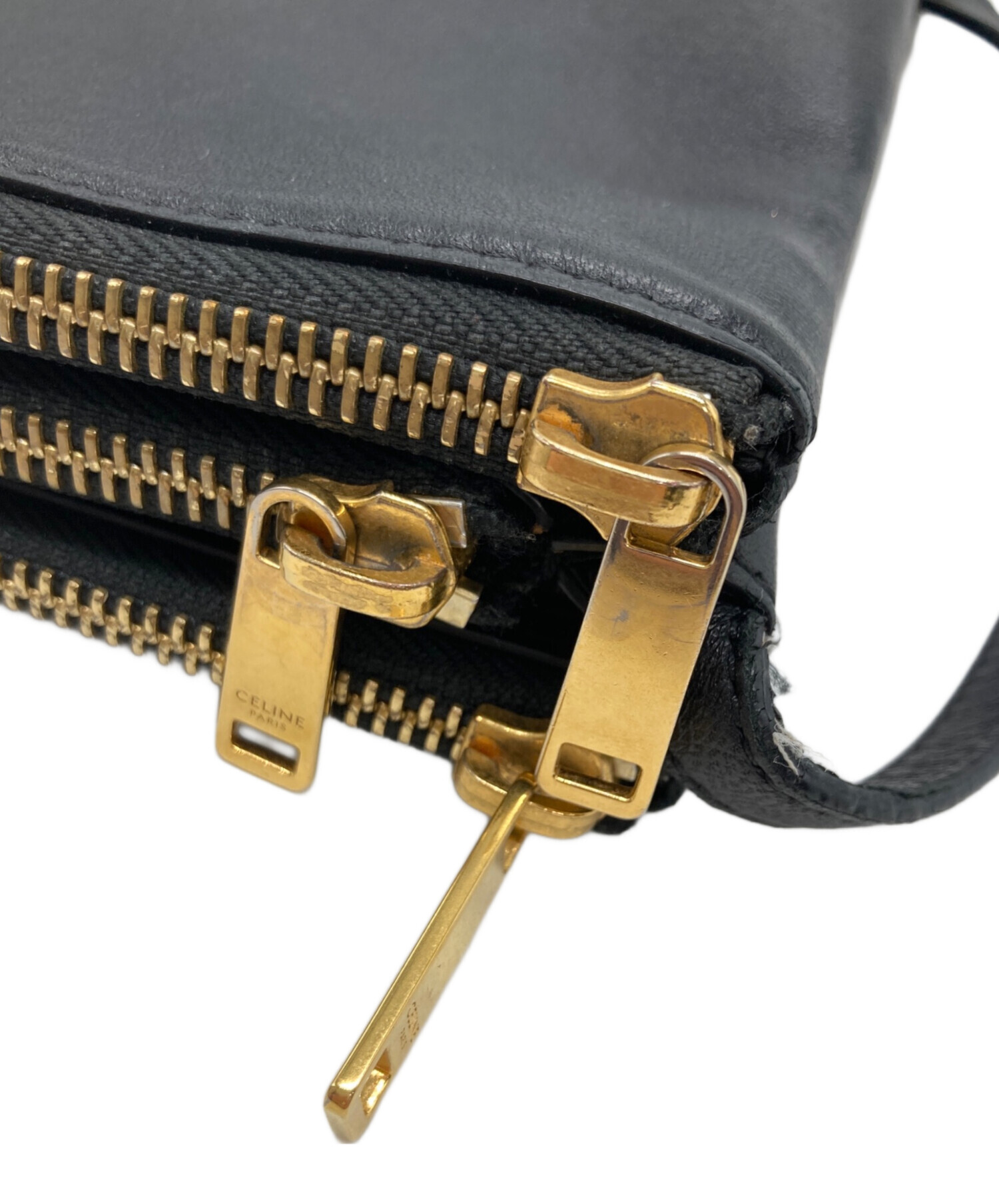 中古・古着通販】CELINE (セリーヌ) トリオラージ ショルダーバッグ