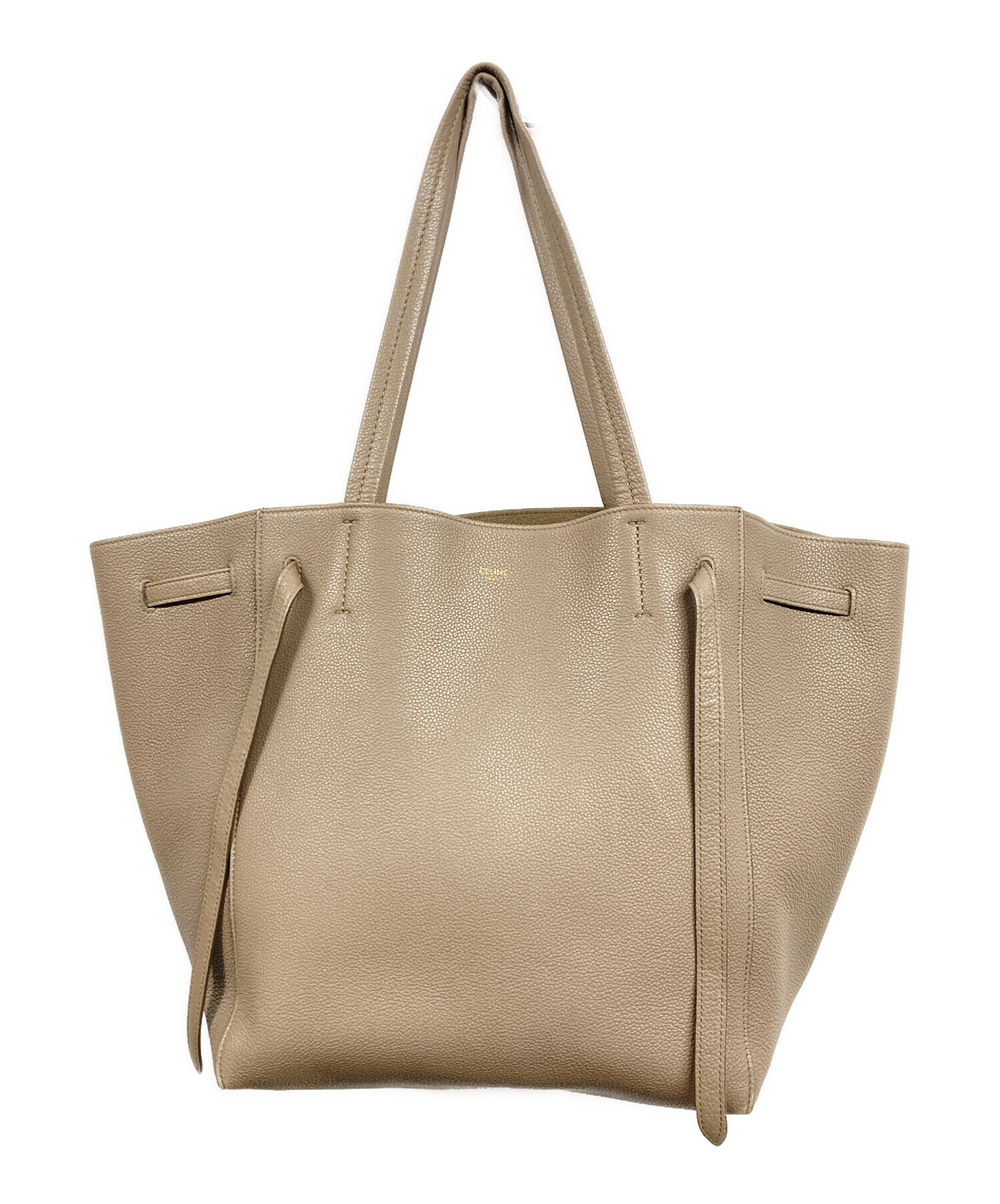 中古・古着通販】CELINE (セリーヌ) トートバッグ ベージュ｜ブランド 