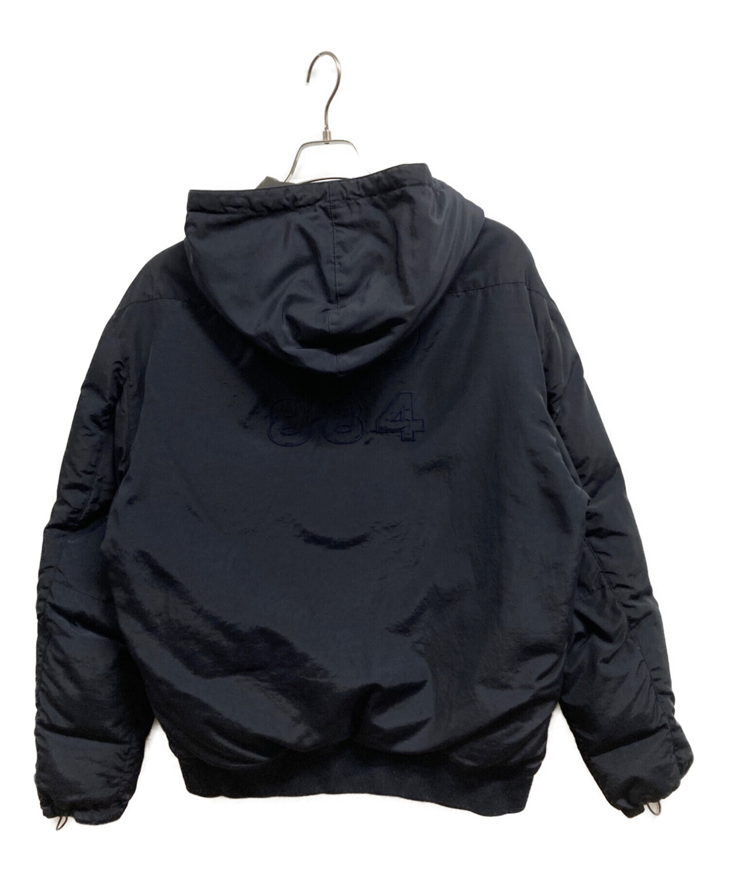 高すぎました。笑PAPAS + ネイビーダウンLLサイズ！状態◎ 中古・古着通販】PAPAS (パパス) リバーシブルダウンジャケット