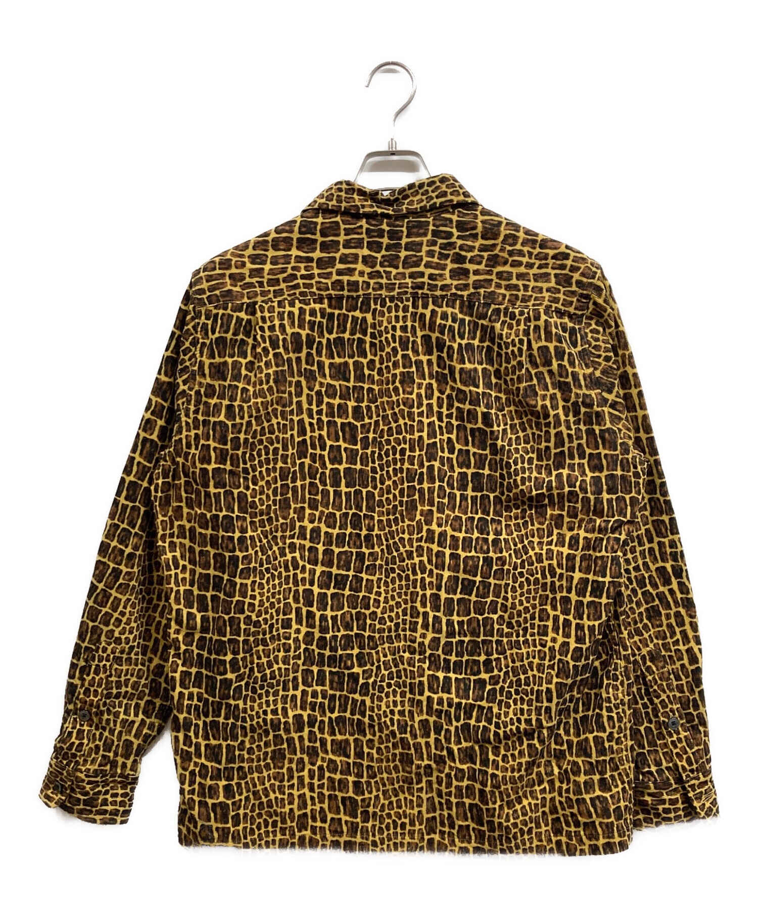 ワコマリア WACKO MARIA コーデュロイ レオパード 長袖シャツ 中古・古着通販】WACKO MARIA (ワコマリア) レオパード柄コーデュロイ