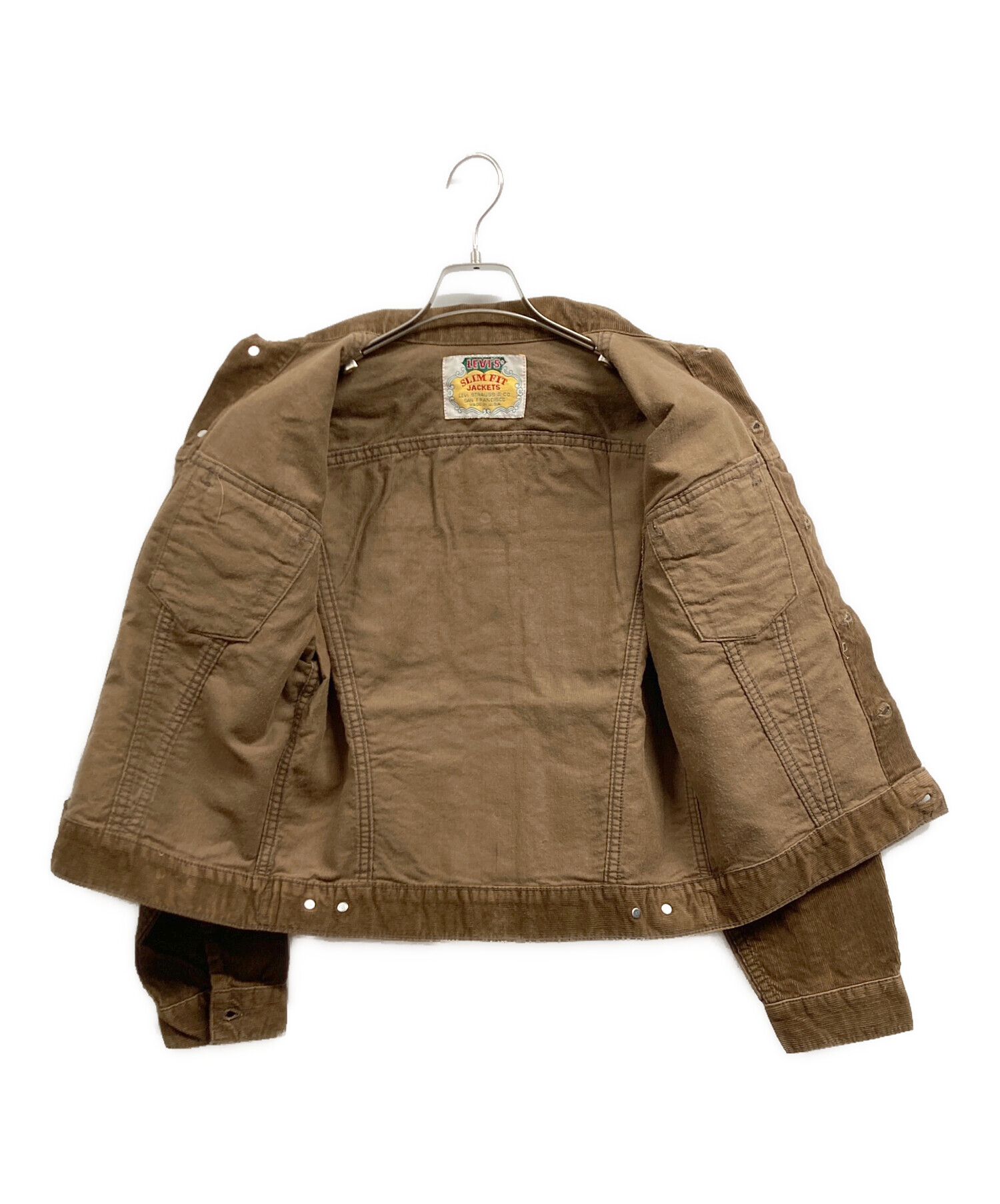 USA製 90s Levi's コーデュロイ トラッカージャケット Big E 中古・古着通販】LEVI'S (リーバイス) BIG E 60's復刻 コーデュロイ