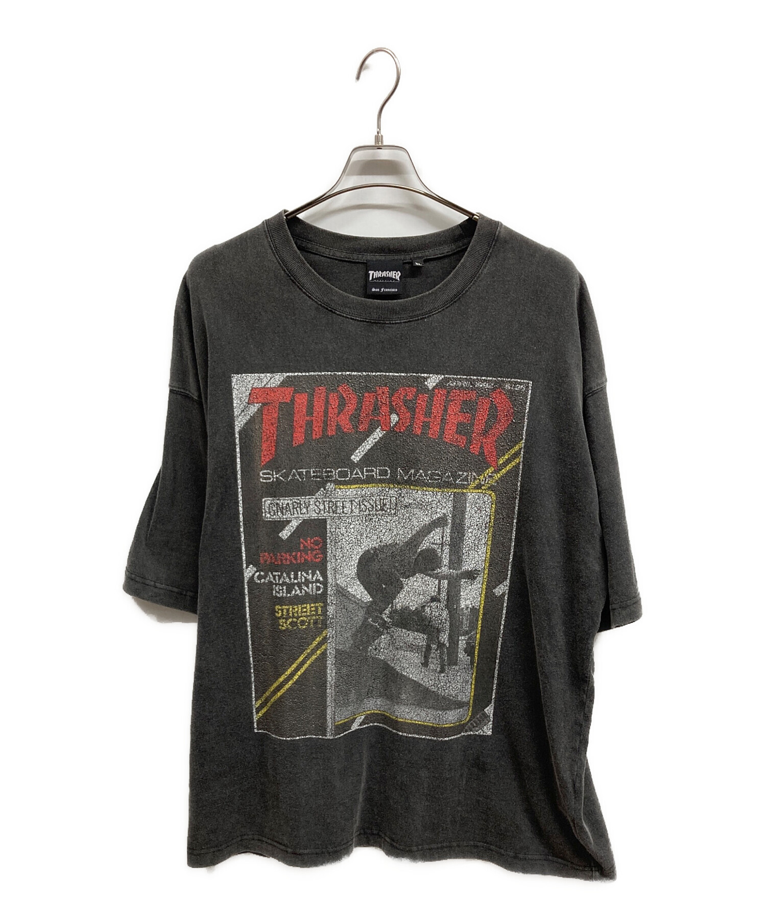 中古・古着通販】THRASHER (スラッシャー) プリントTシャツ/THRASHERT