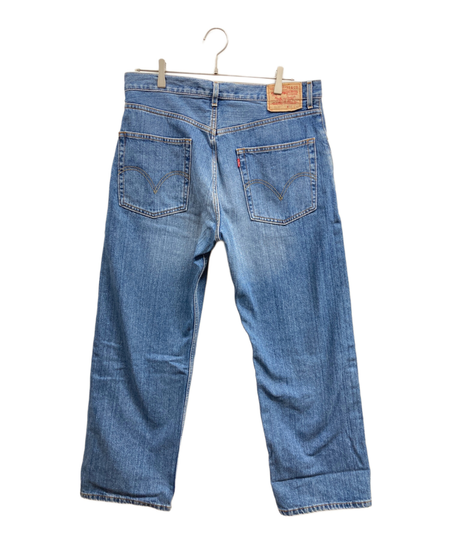 中古・古着通販】LEVI'S (リーバイス) 569デニムパンツ ブルー サイズ