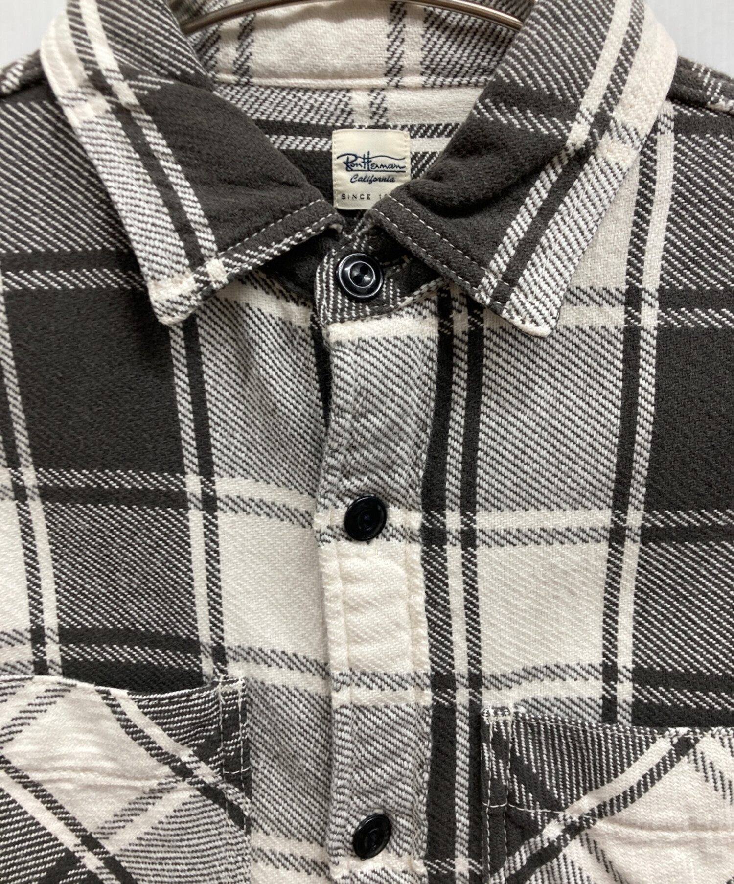 中古・古着通販】Ron Herman (ロンハーマン) ペイント加工チェック