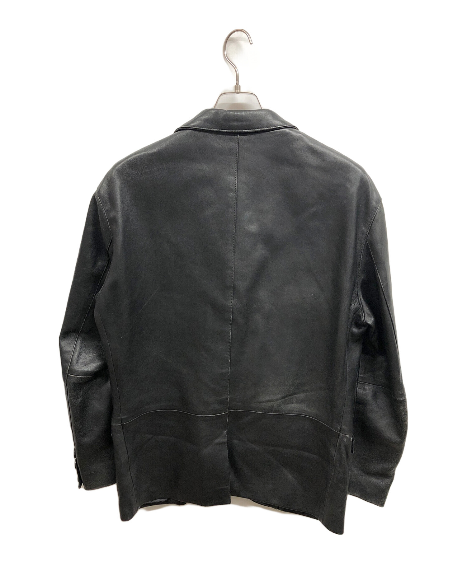 中古・古着通販】unknown (アンノウン) レザーテーラードジャケット
