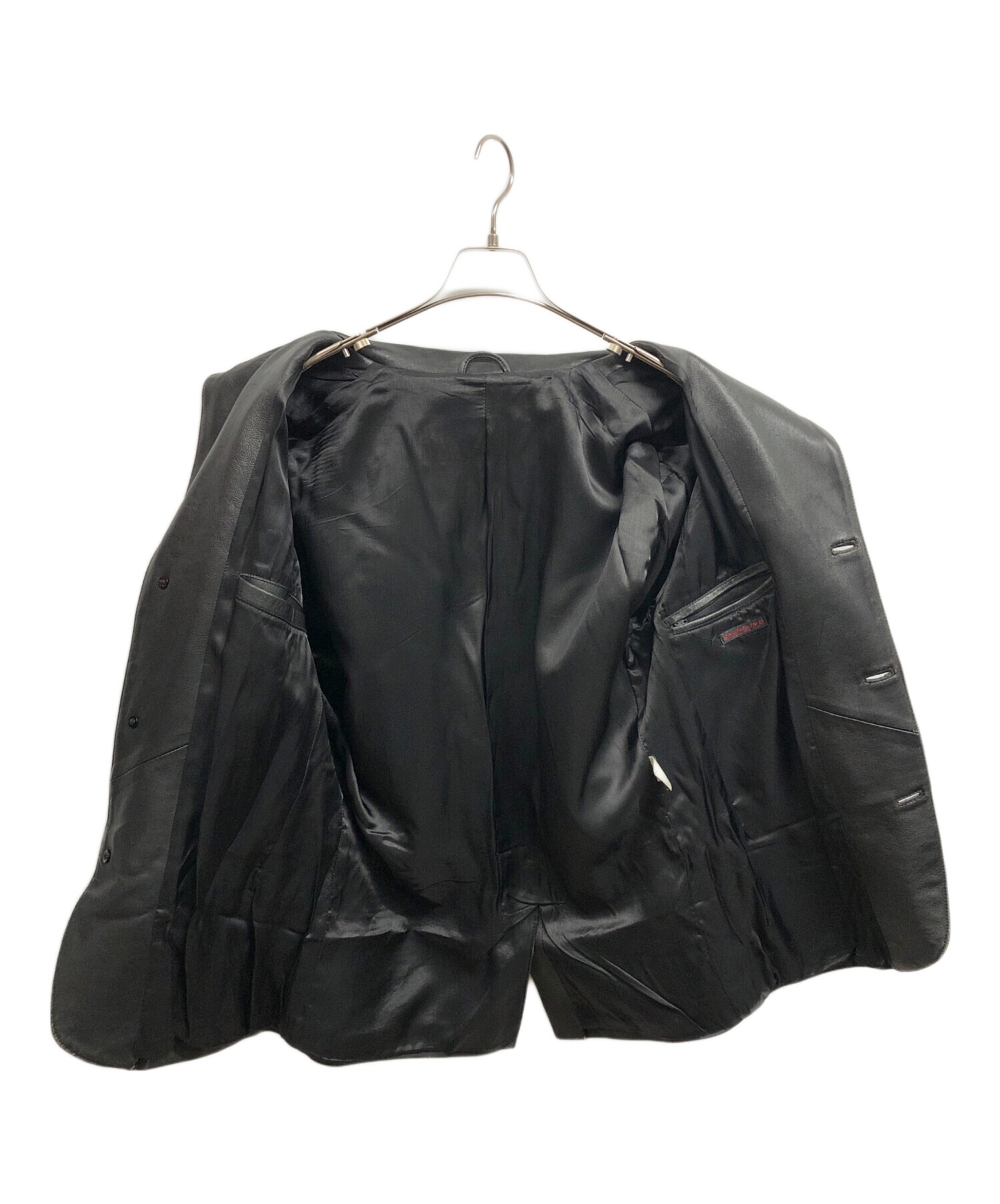 中古・古着通販】unknown (アンノウン) レザーテーラードジャケット