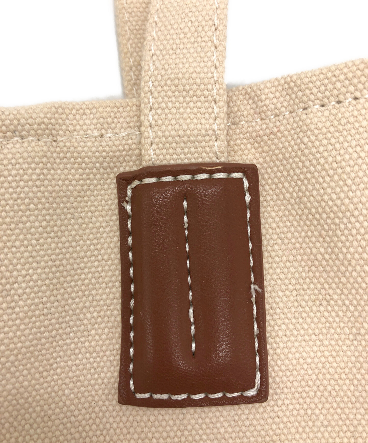 中古・古着通販】BALLY (バリー) キャンバストートバッグ アイボリー
