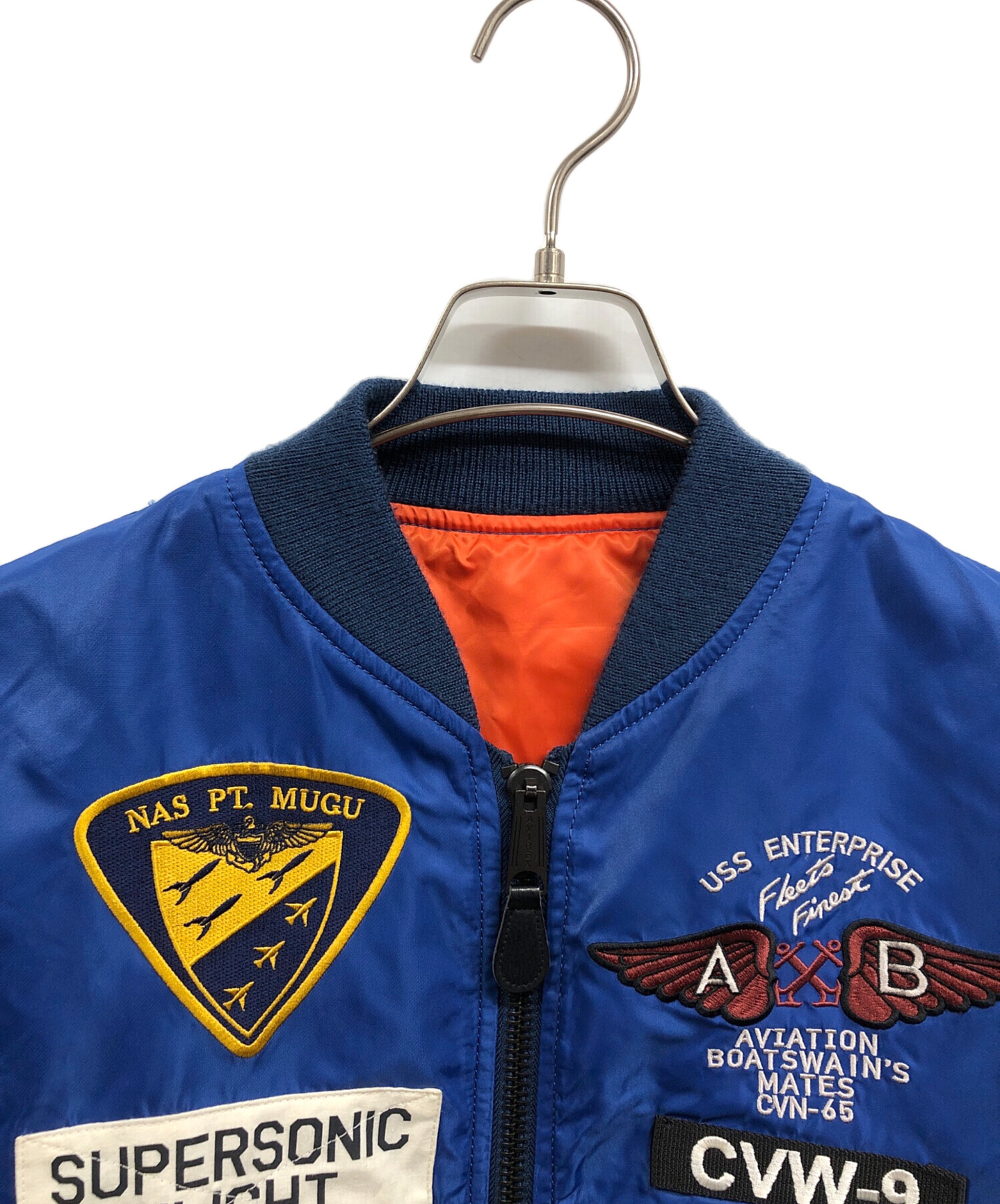中古・古着通販】AVIREX (アヴィレックス) U.S.NAVAL AVIATION MA-1