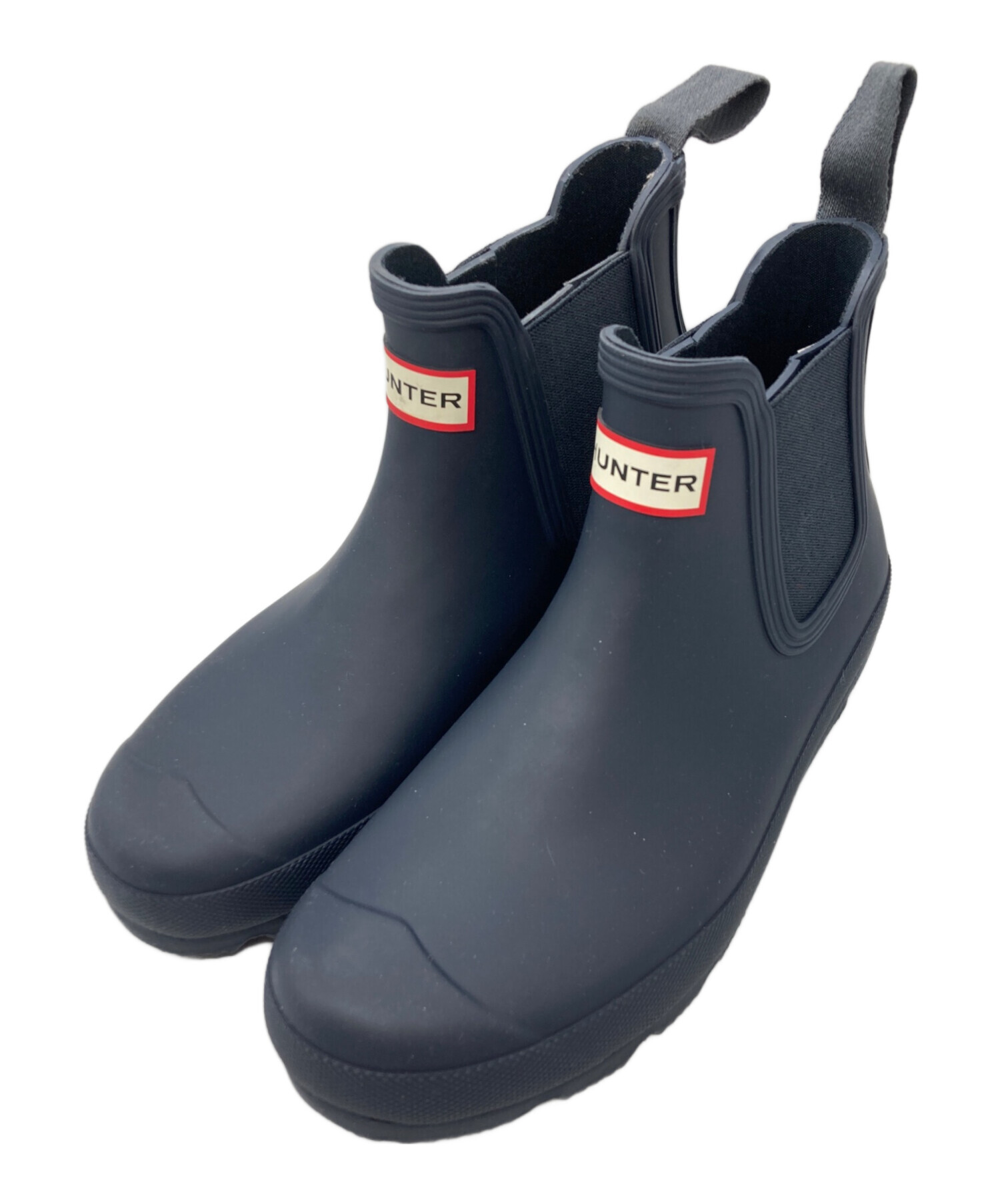 HUNTER ネイビー　サイズUS10 中古・古着通販】HUNTER (ハンター) レインブーツ ネイビー サイズ:39