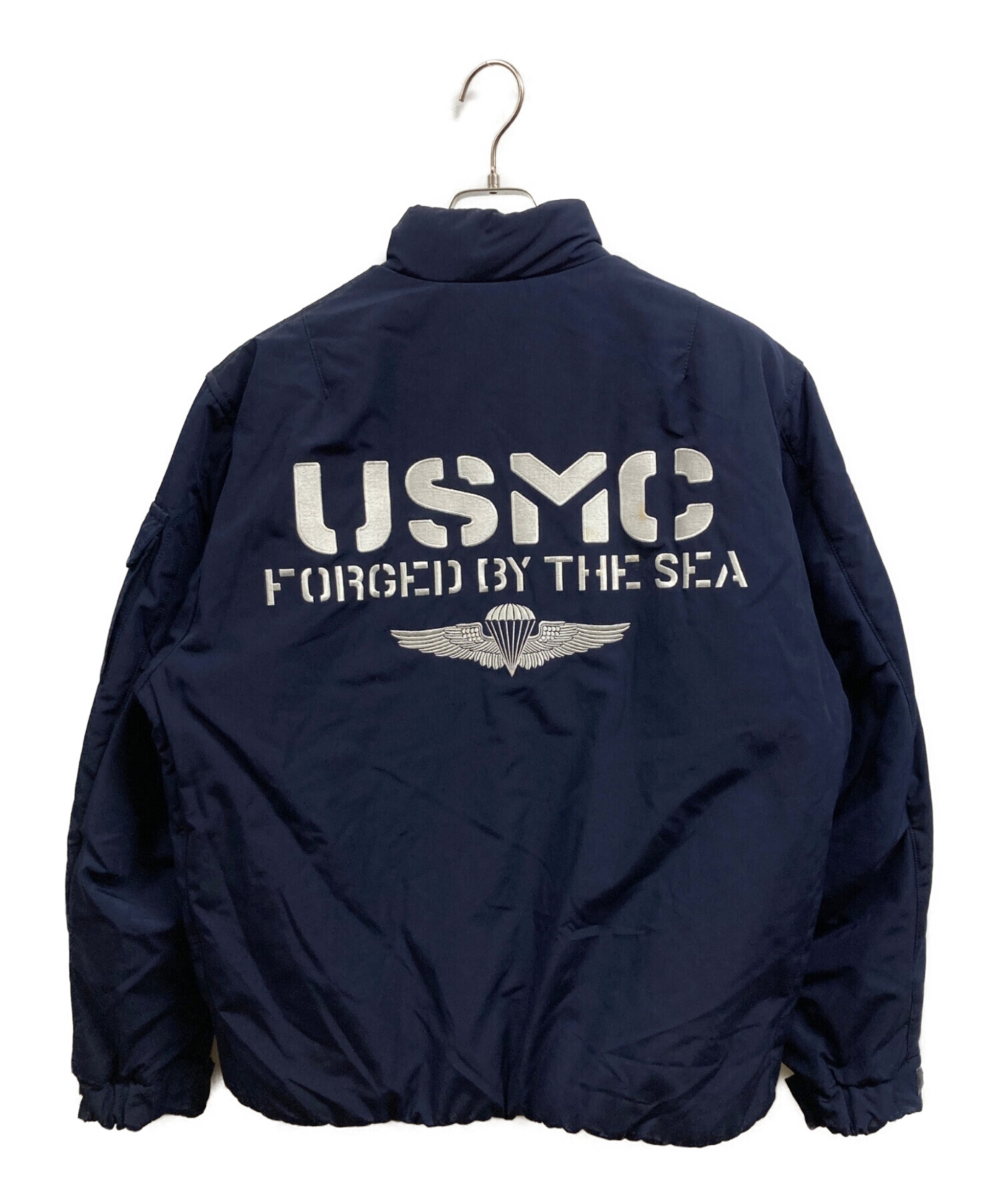 【極美品】AVIREX パディング B-3 AAF ジャケット ネイビー M 中古・古着通販】AVIREX (アヴィレックス) USMC ユーティリティー