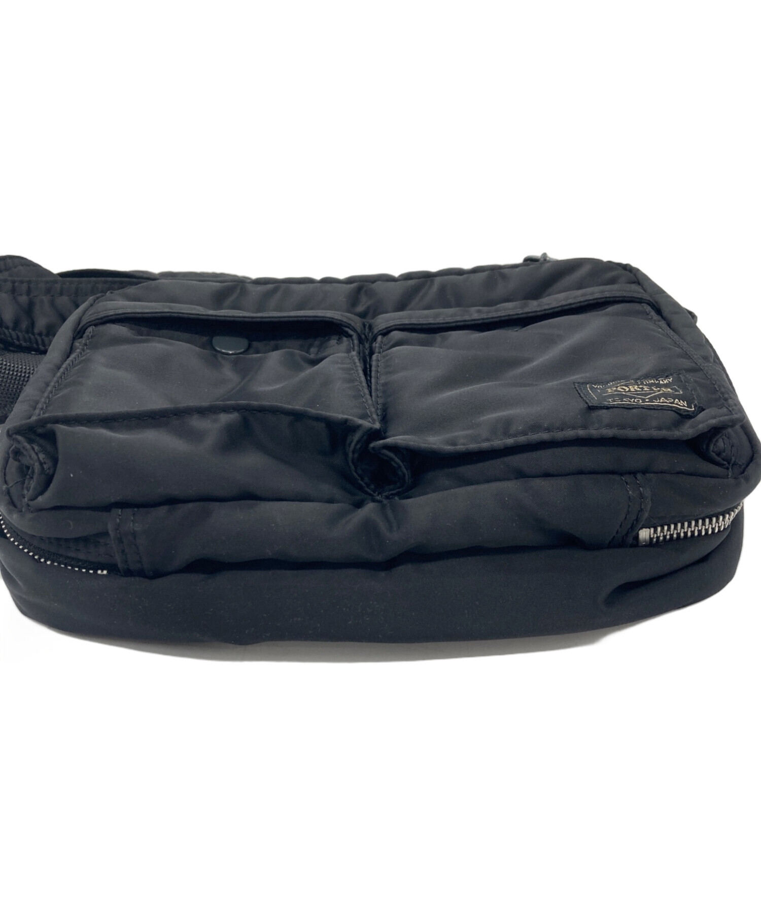 中古・古着通販】PORTER (ポーター) SHOULDER BAG ブラック｜ブランド