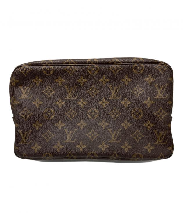 Louis Vuitton 化粧ポーチ ブラウン 中古・古着通販】LOUIS VUITTON (ルイ ヴィトン) コスメポーチ