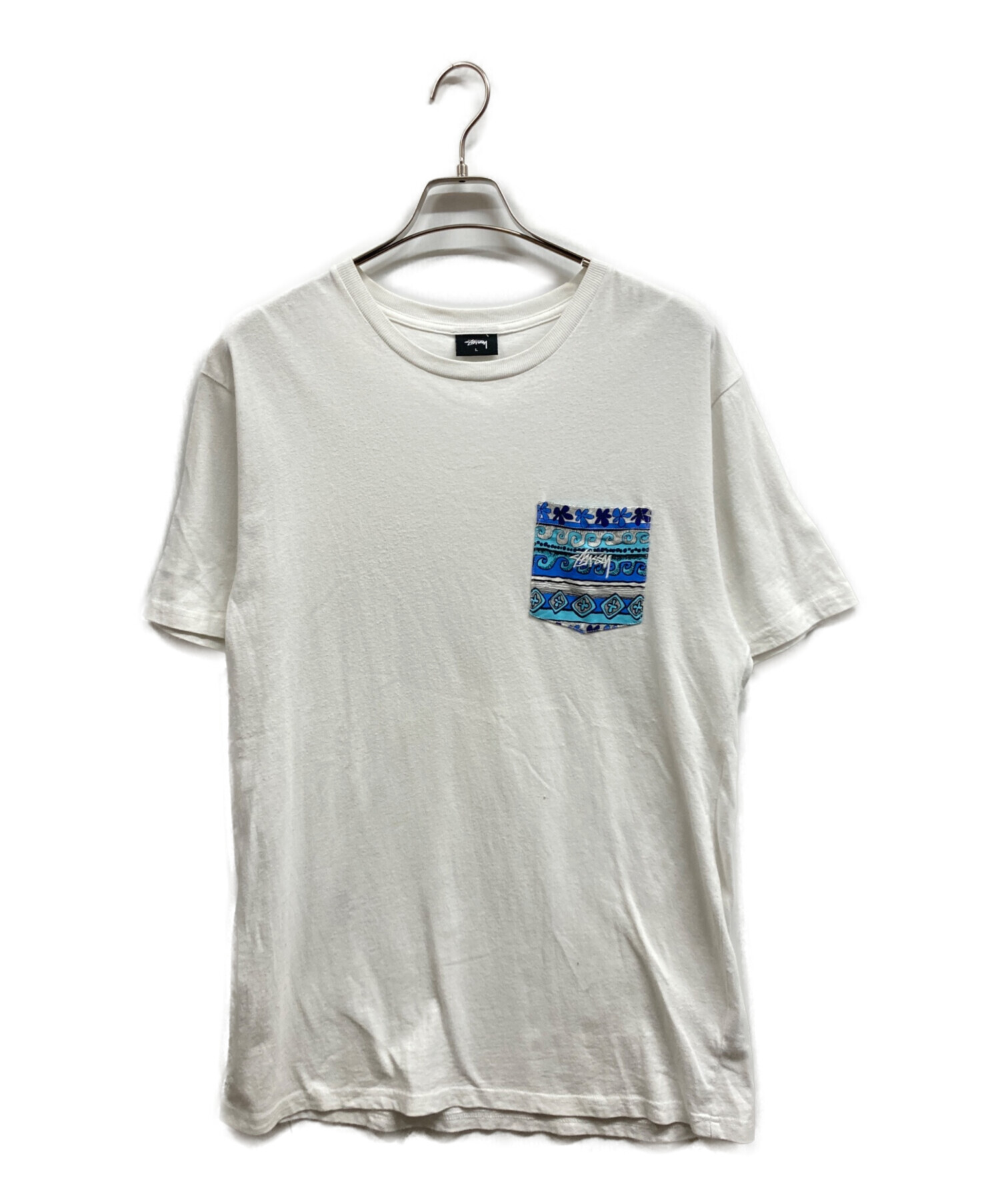 中古・古着通販】stussy (ステューシー) ポケットTシャツ/stussyT