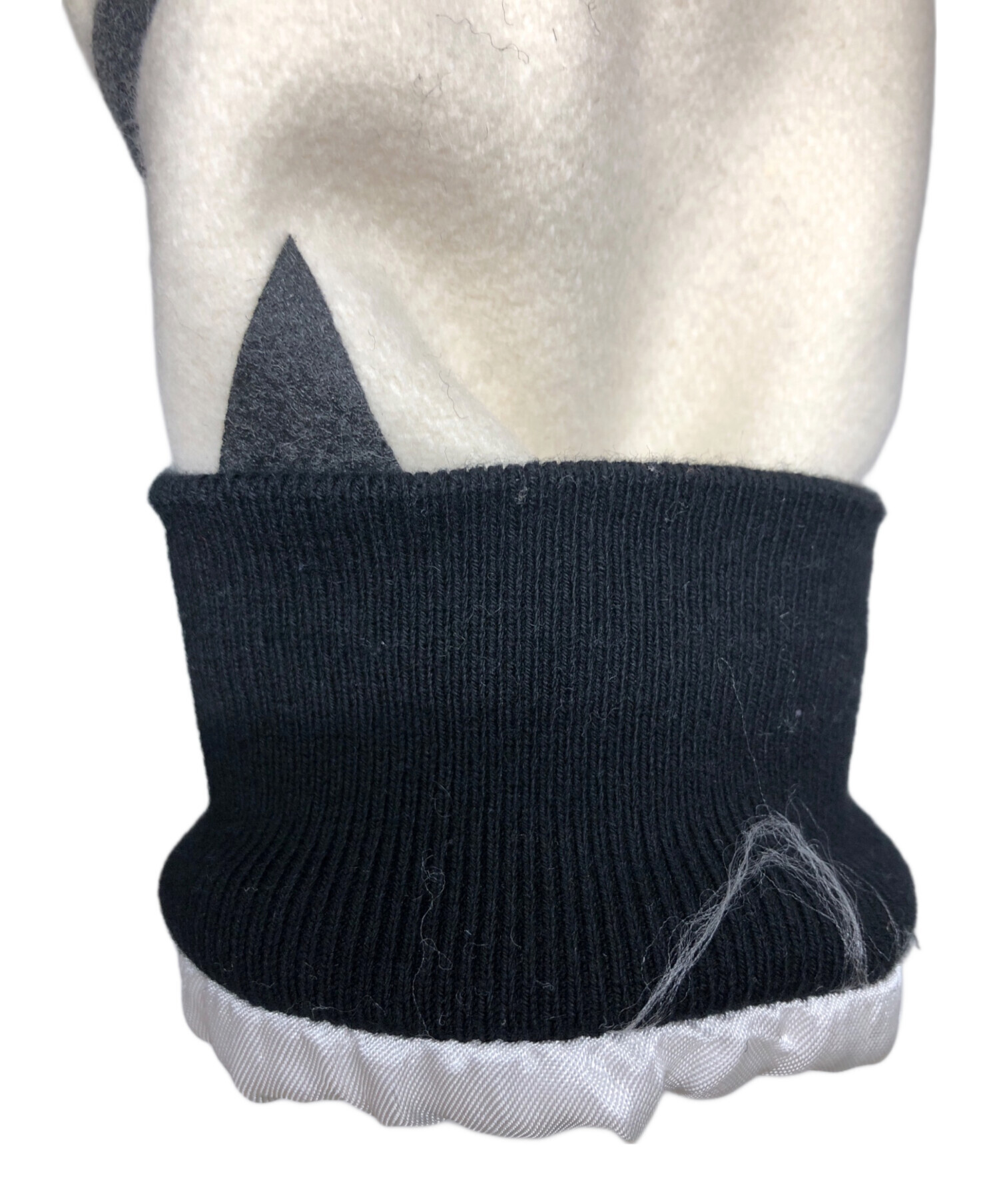 中古・古着通販】OFFWHITE (オフホワイト) スカジャン ブラック サイズ