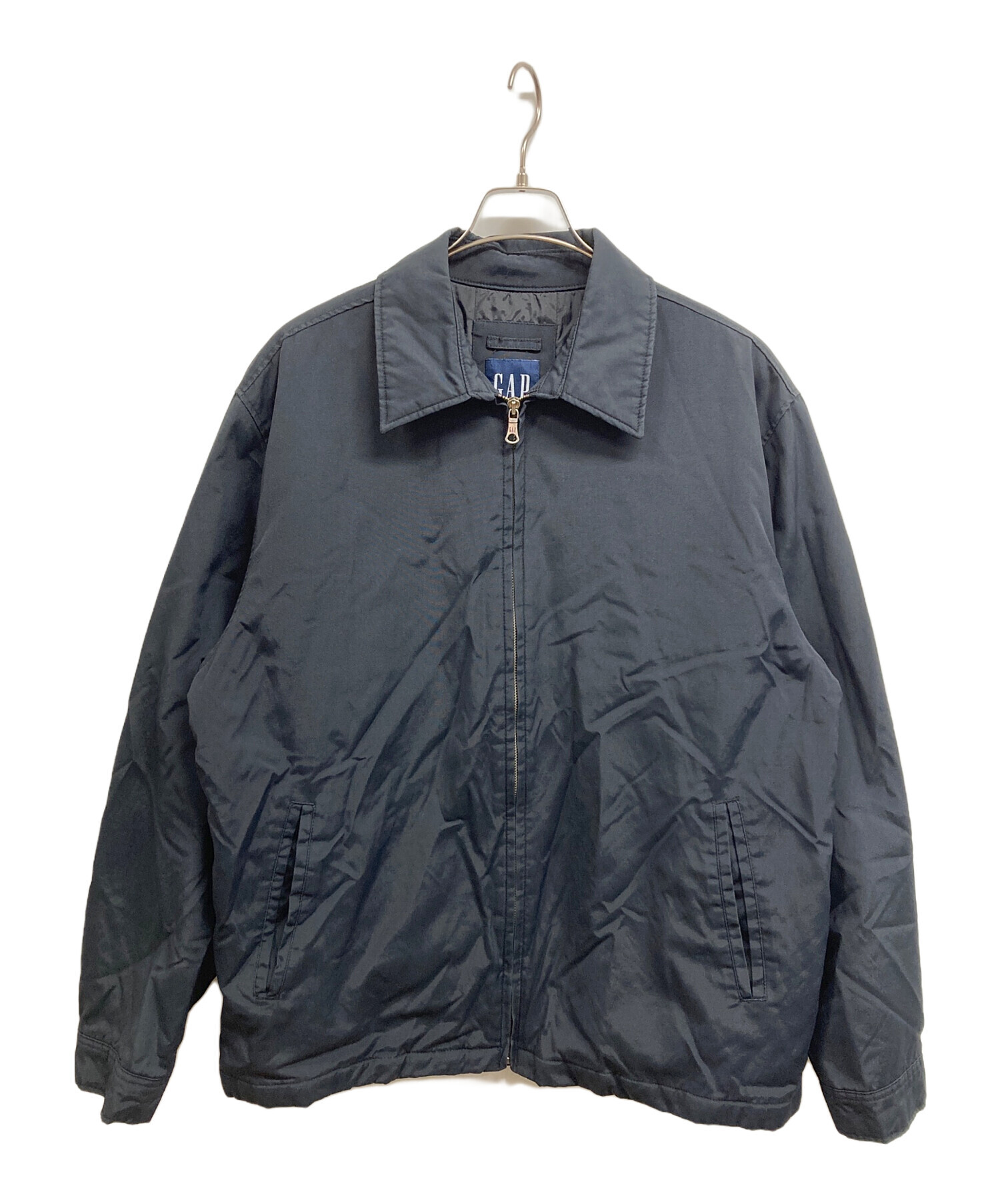中古・古着通販】GAP (ギャップ) 00s中綿ジップジャケット ネイビー