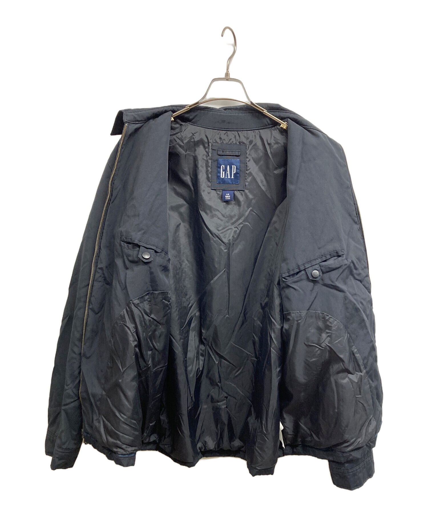 中古・古着通販】GAP (ギャップ) 00s中綿ジップジャケット ネイビー