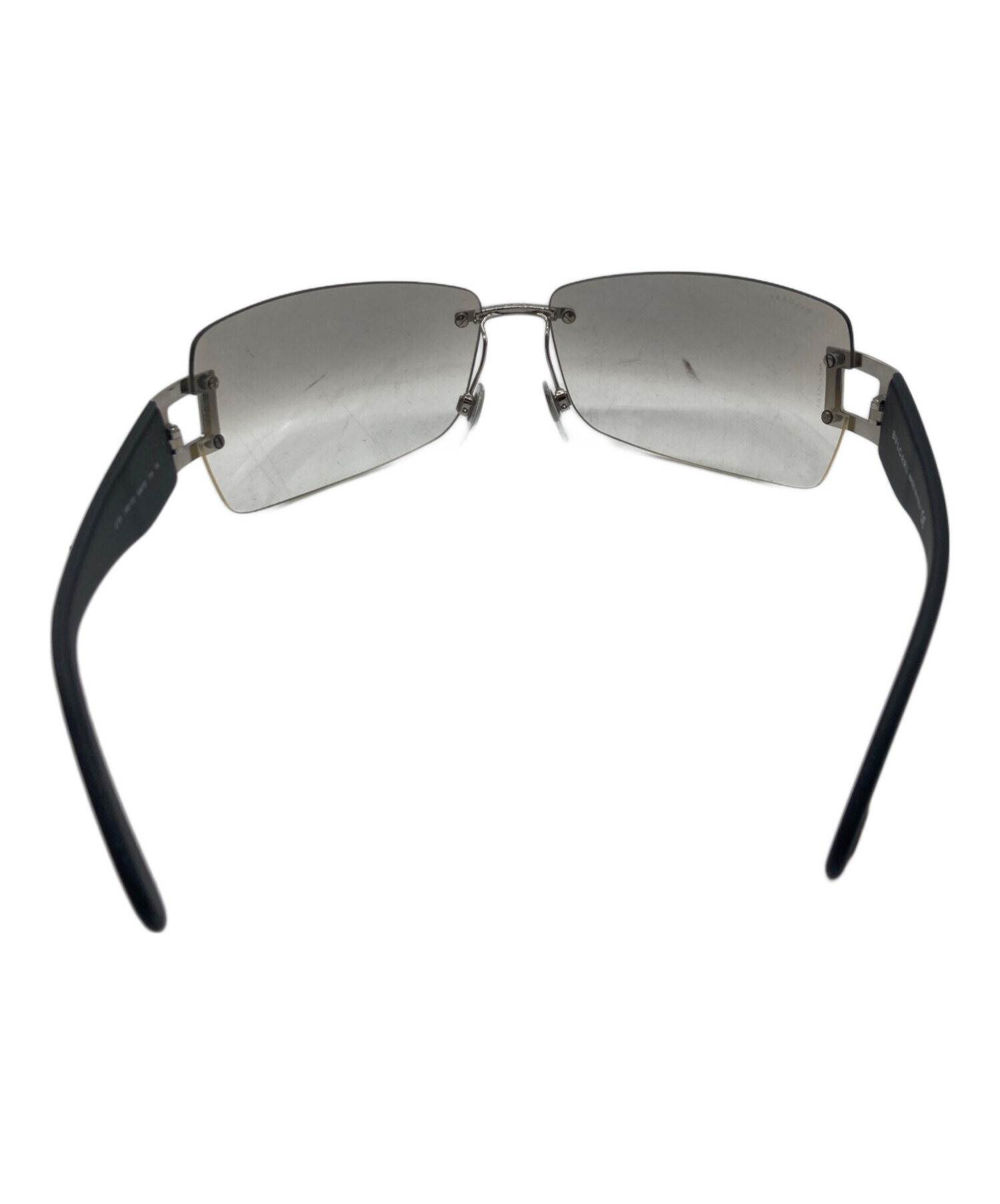 中古・古着通販】BVLGARI (ブルガリ) リムレスサングラス ブラック