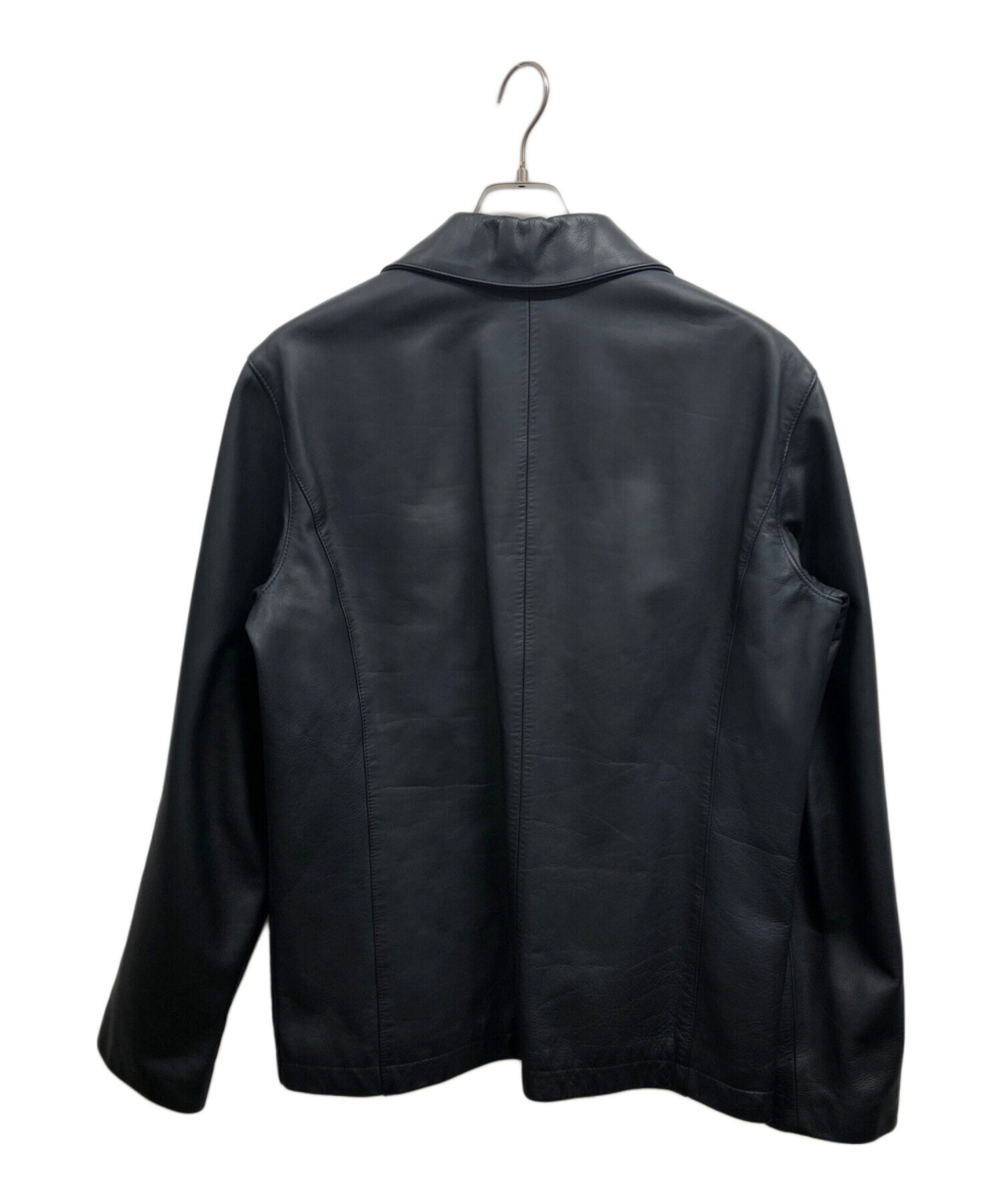 【01SS】archive A.P.C. レザージャケット シングルライダース 中古・古着通販】A.P.C. (アーペーセー) シングルライダースジャケット