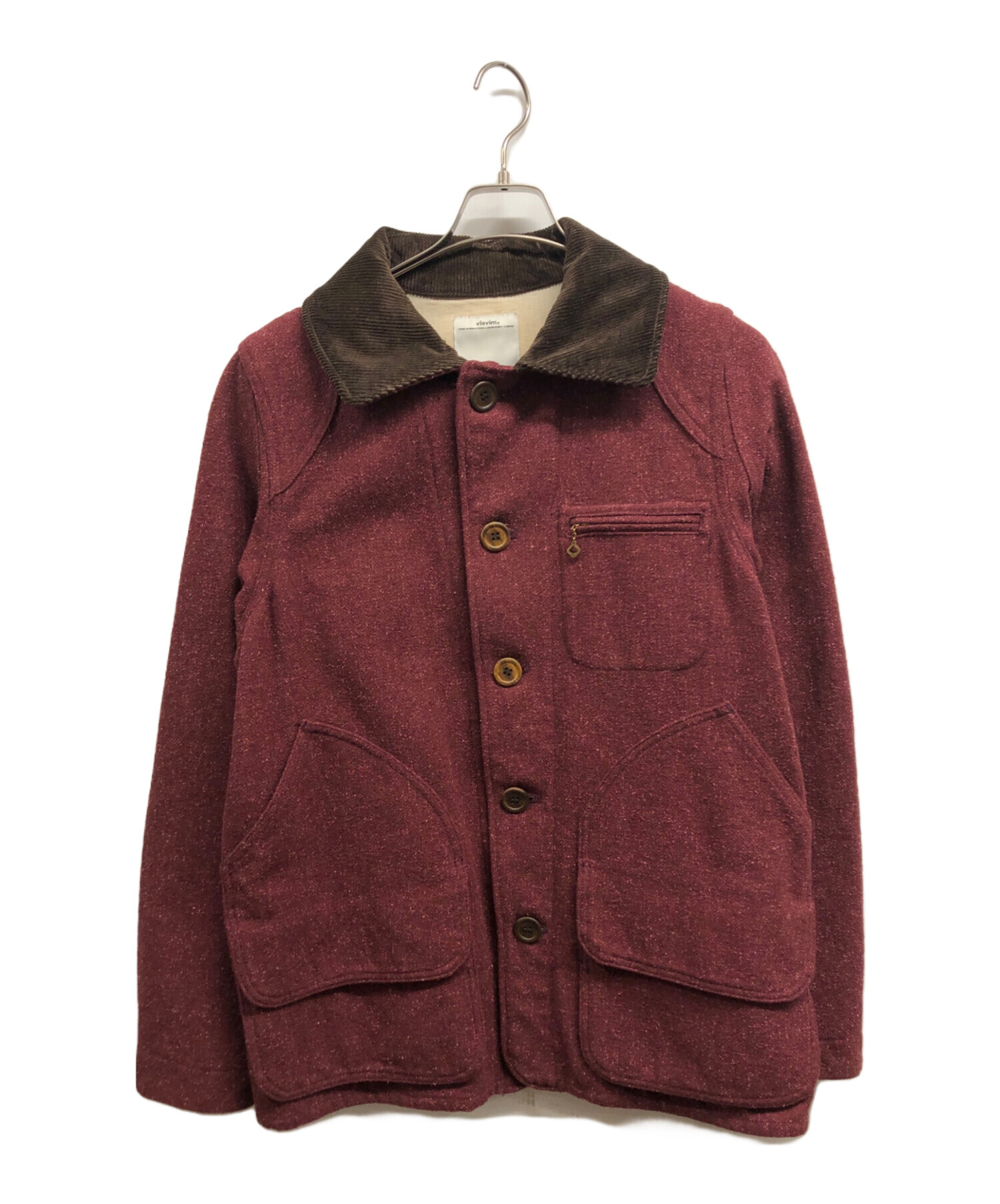 ジャケット・アウター visvim MINIE HUNTING JKT 中古・古着通販】VISVIM (ビズビム) 14AW MINIE HUNTING JKT レッド