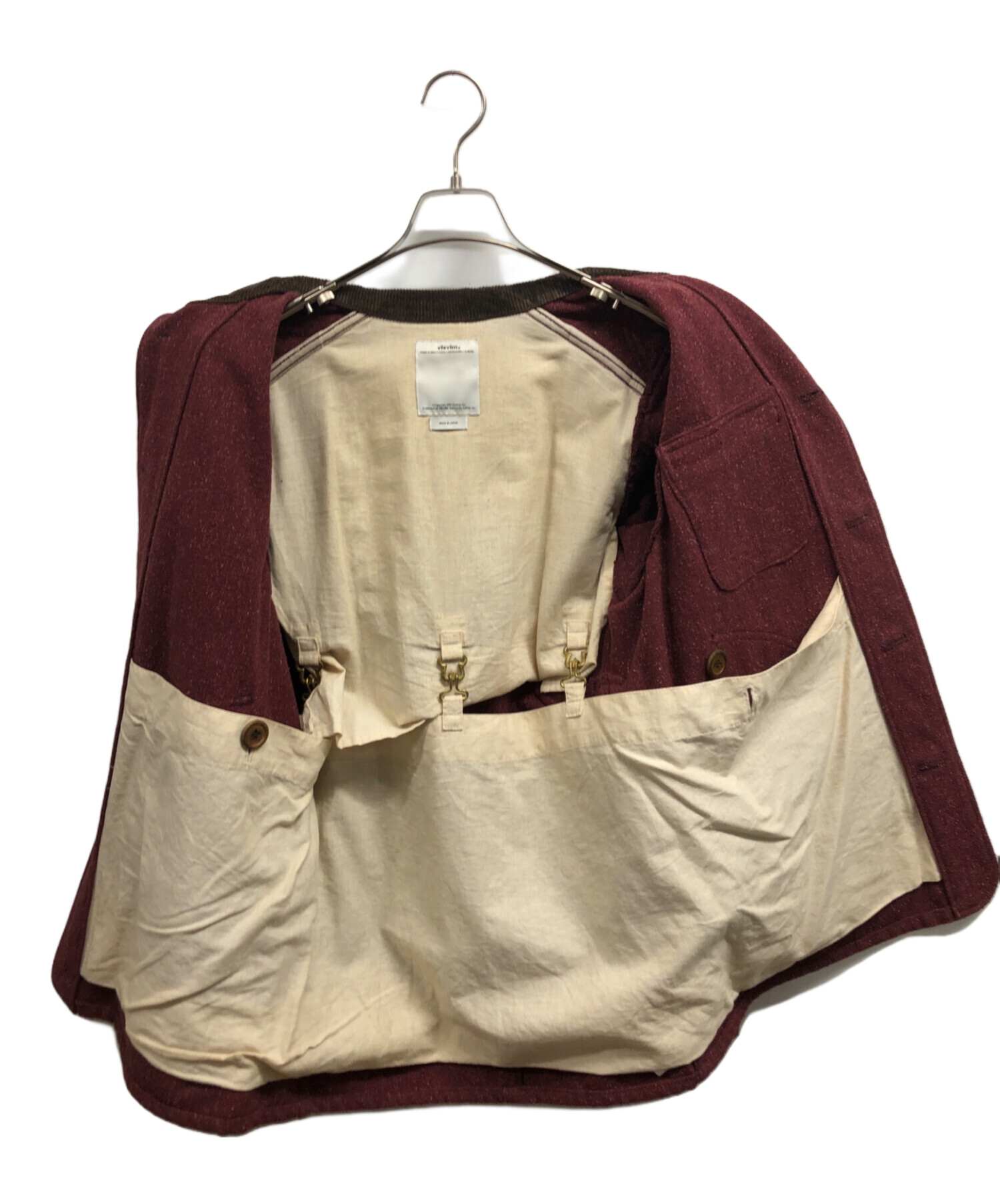 中古・古着通販】VISVIM (ビズビム) 14AW MINIE HUNTING JKT レッド