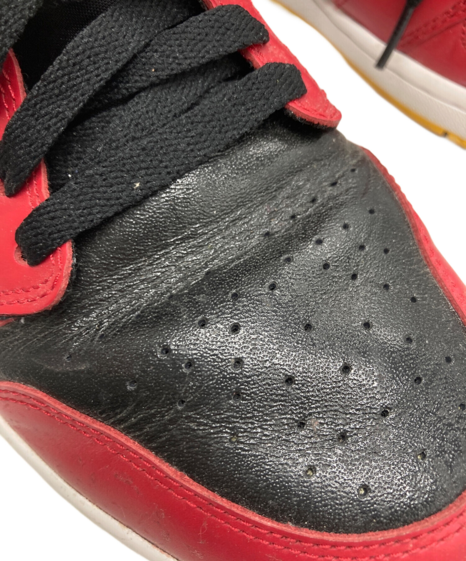中古・古着通販】NIKE (ナイキ) ハイカットスニーカー イエロー×レッド