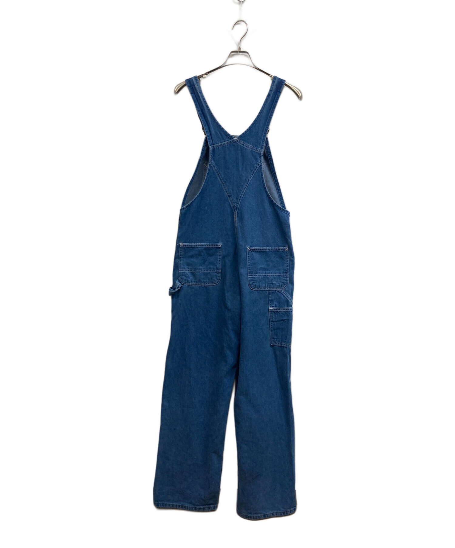 中古・古着通販】CarHartt (カーハート) デニムオーバーオール ブルー