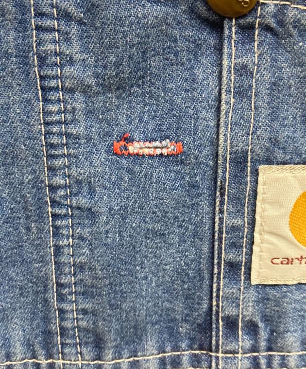 中古・古着通販】CarHartt (カーハート) デニムオーバーオール ブルー