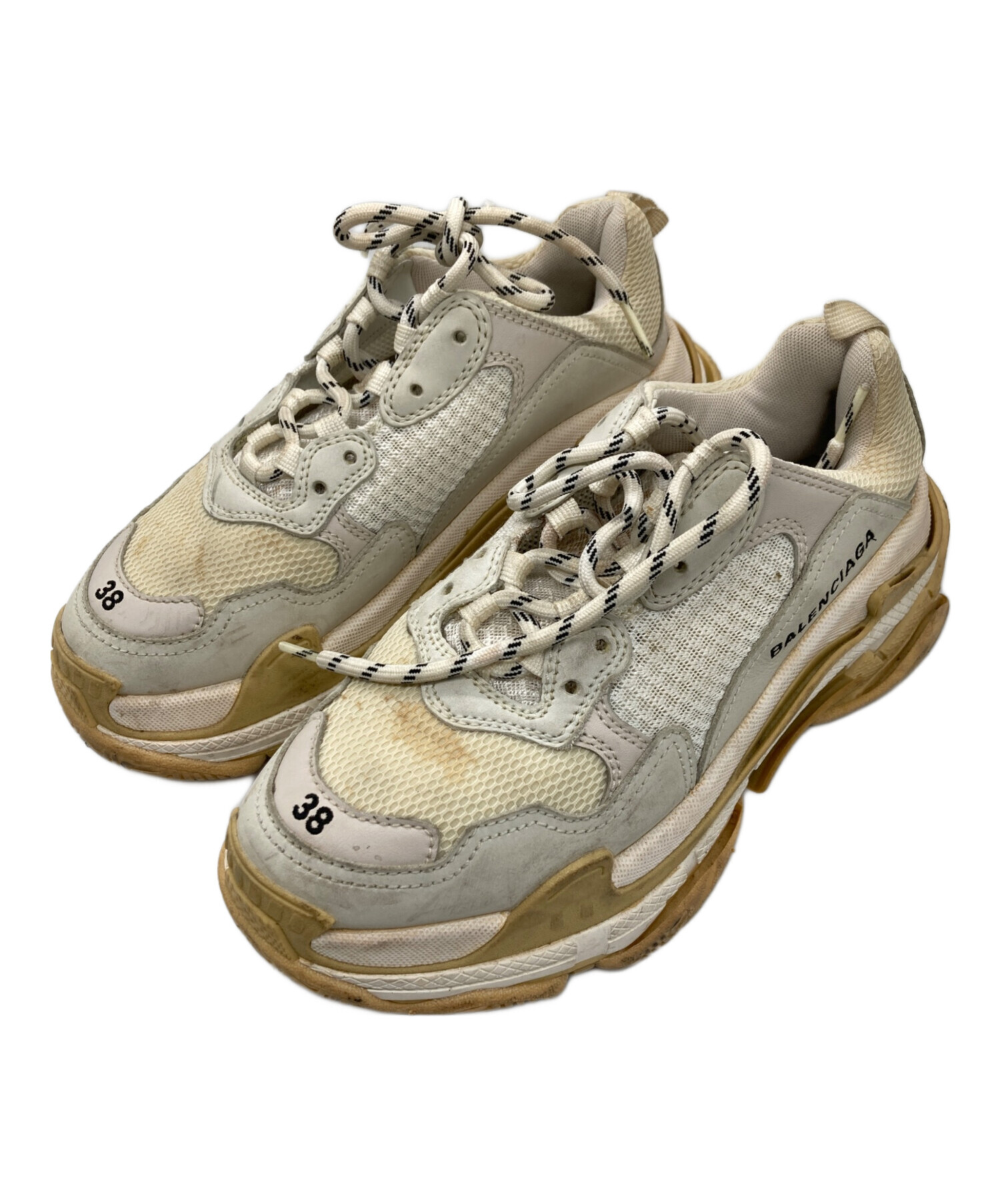 中古・古着通販】BALENCIAGA (バレンシアガ) TRIPLE S ローカット 