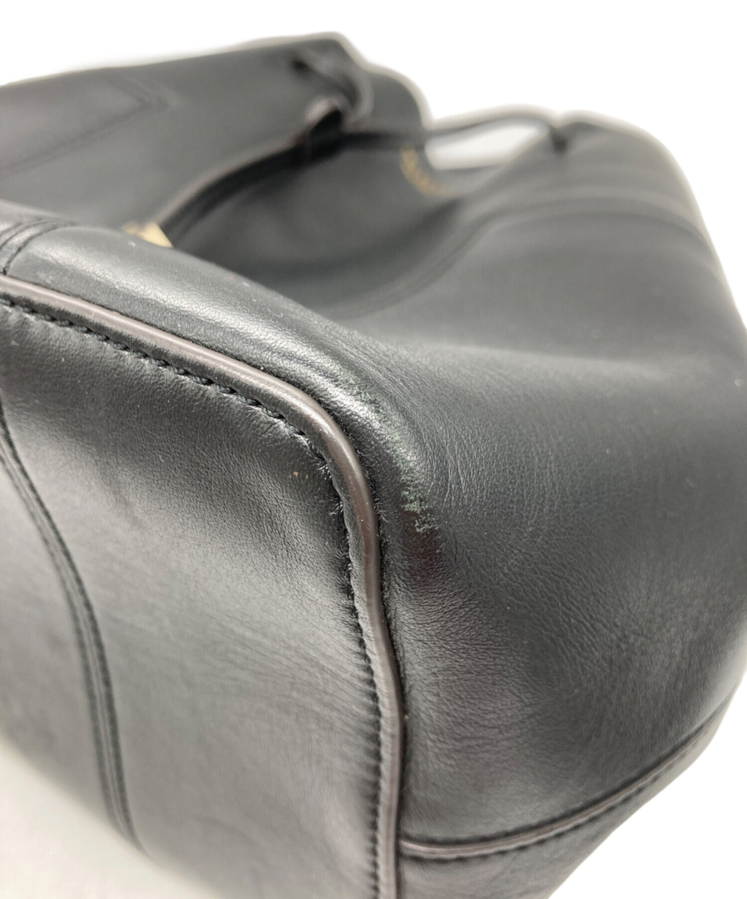 中古・古着通販】TORY BURCH (トリーバーチ) BLOCK-T BUCKET TOTE