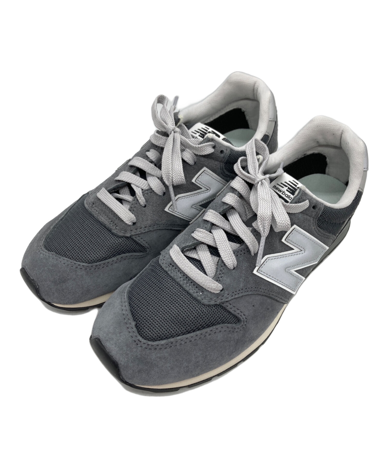 New Balance ニューバランス スニーカー 27cm グレー 【古着】【中古】【送料無料】 中古・古着通販】NEW BALANCE (ニューバランス) ローカットスニーカー