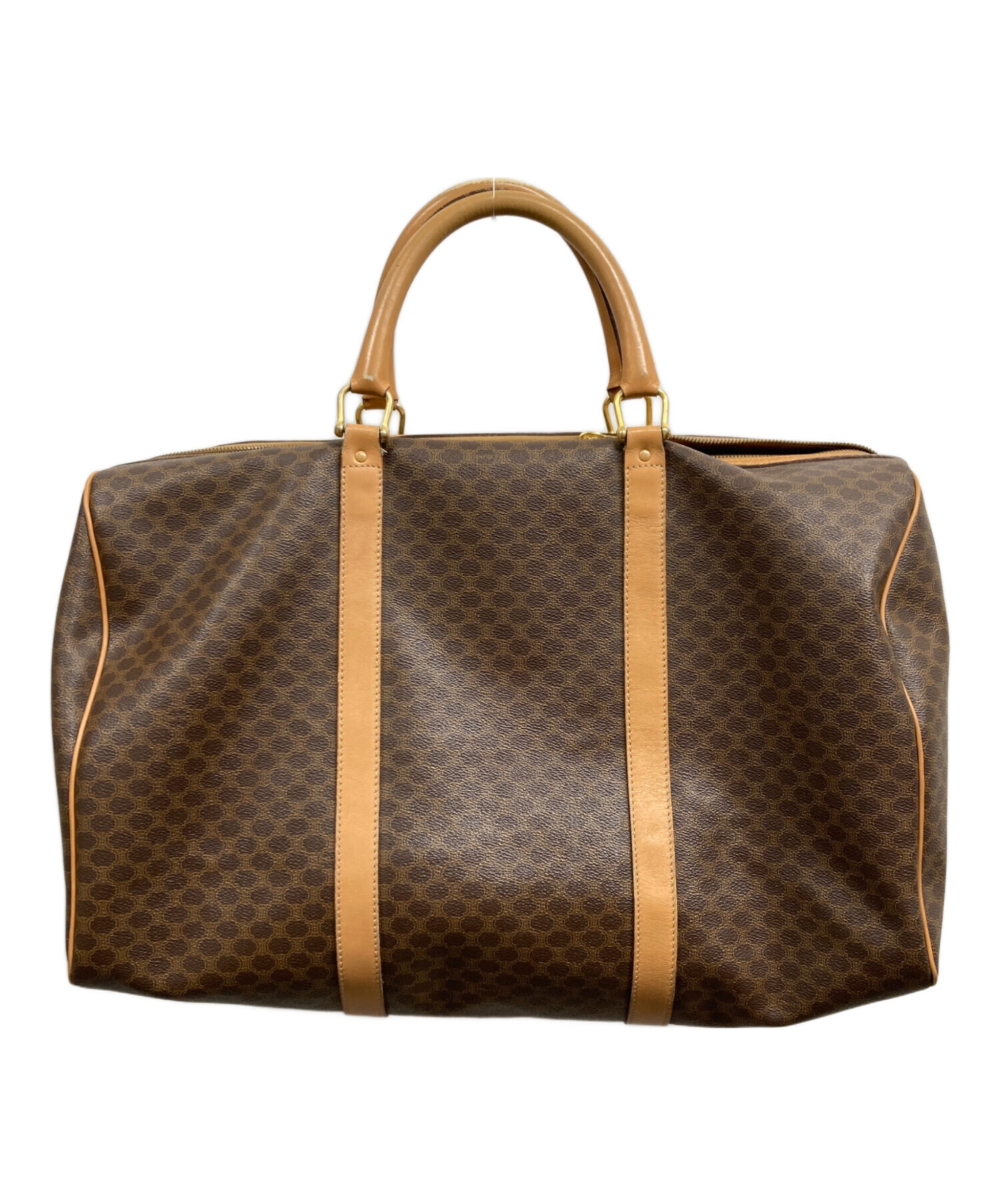 中古・古着通販】CELINE (セリーヌ) マカダム柄 ボストンバッグ
