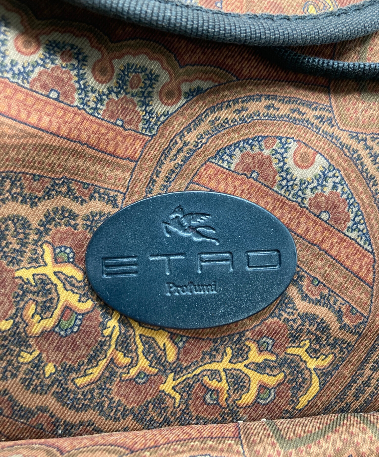 中古・古着通販】ETRO (エトロ) ペイズリーリュック ブラウン 