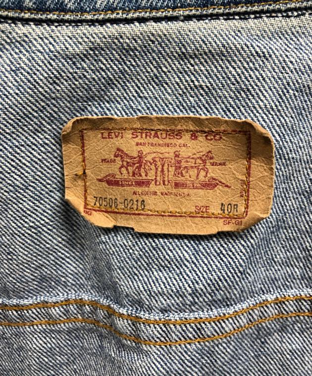中古・古着通販】LEVI'S (リーバイス) 80's70506 デニムジャケット