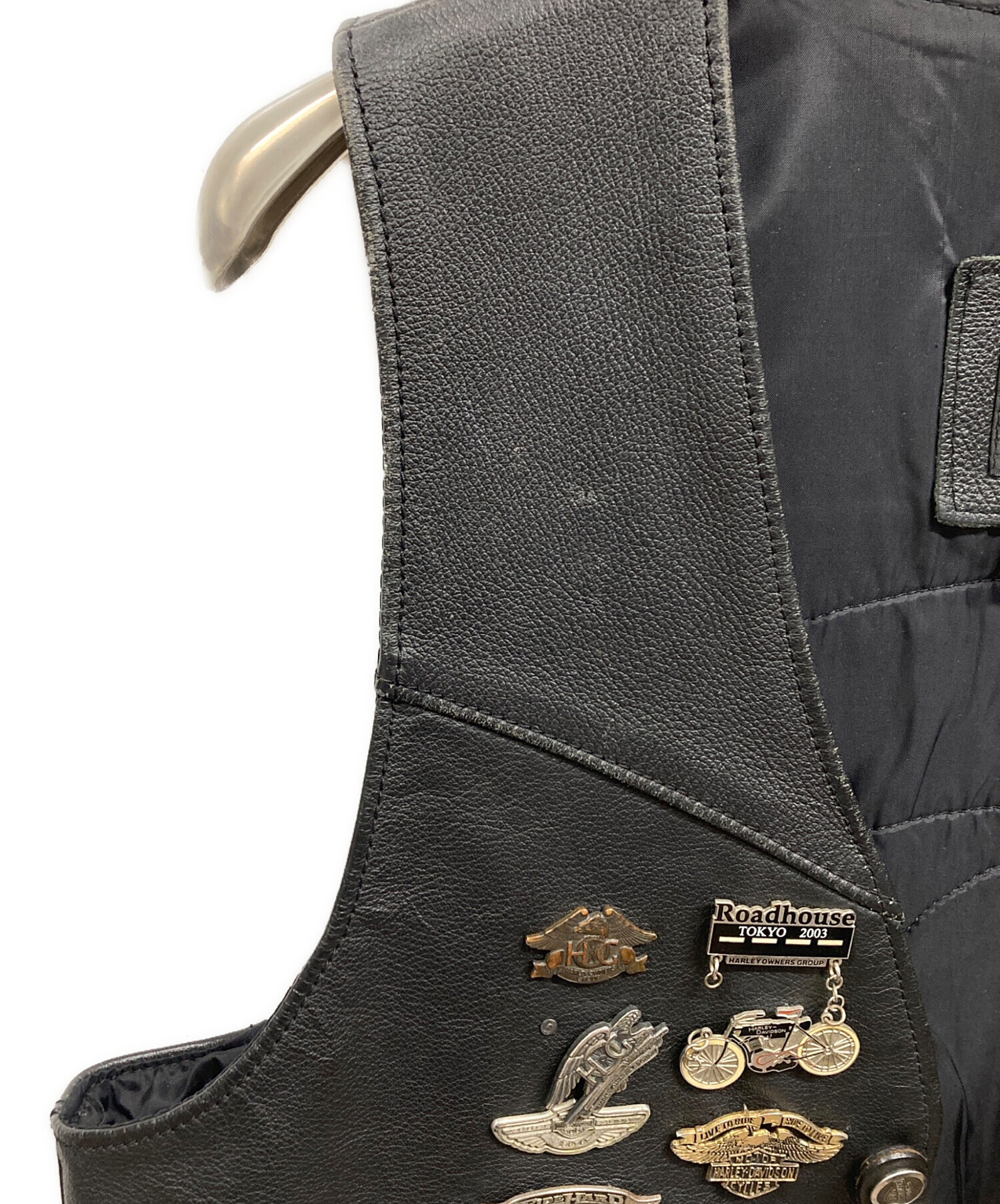 中古・古着通販】HARLEY-DAVIDSON (ハーレーダビッドソン) レザー