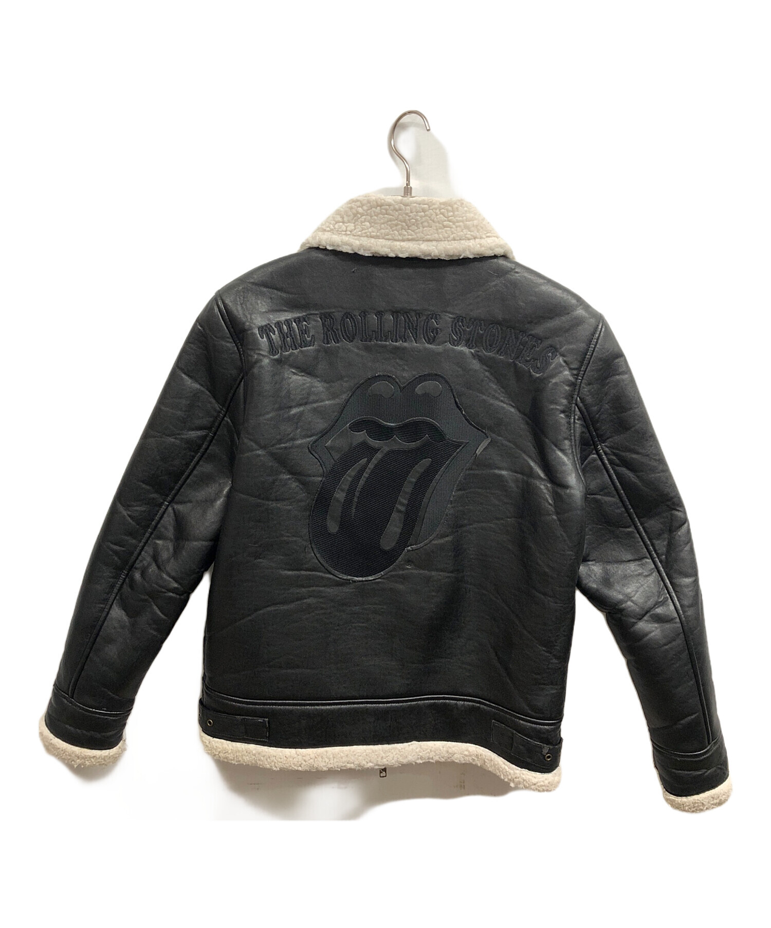 中古・古着通販】JACKROSE (ジャックローズ) ボアライダース ブラック