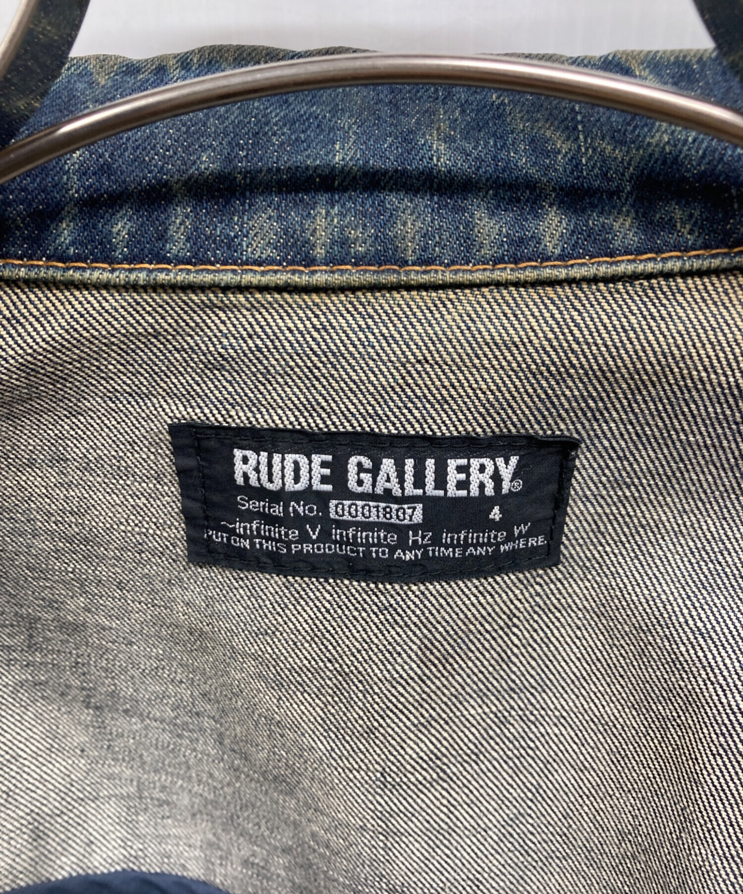 中古・古着通販】RUDE GALLERY (ルードギャラリー) デニムジャケット