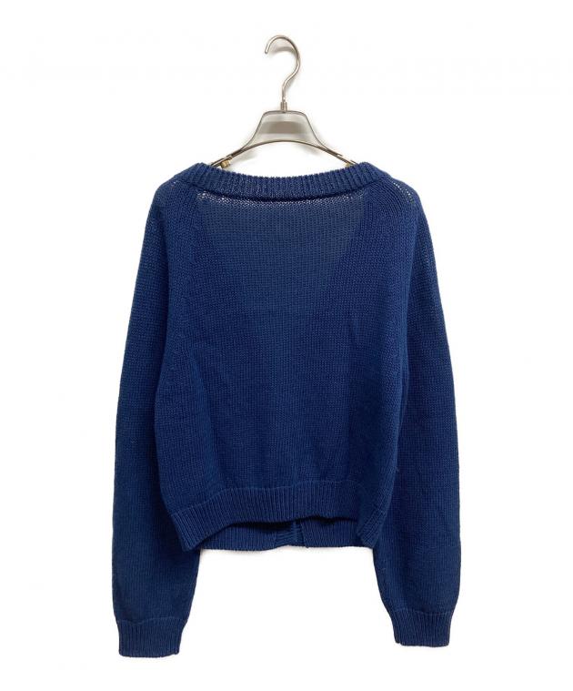 L’Appartement アパルトモン 22AW ボリュームニット ネイビー 中古・古着通販】L'Appartement (アパルトモン) 2WAY KNIT CARDIGAN
