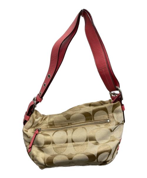 中古・古着通販】COACH (コーチ) シグネイチャーワンショルダーバッグ