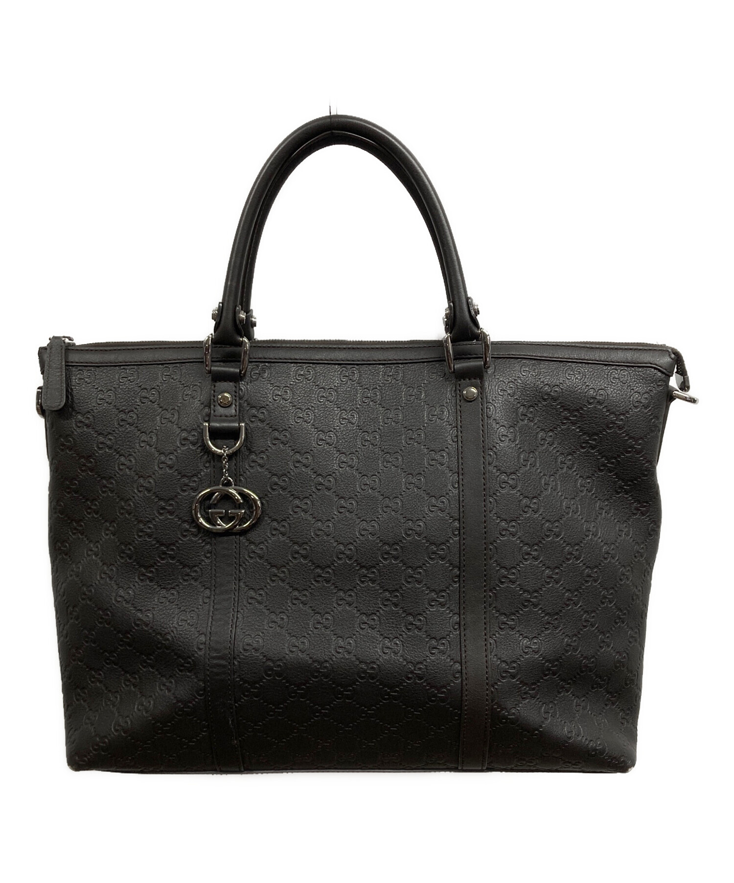 中古・古着通販】GUCCI (グッチ) インターロッキングンドバッグ 