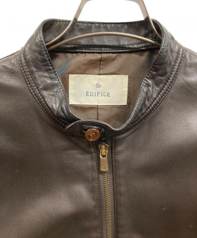 中古・古着通販】EDIFICE (エディフィス) シングルレザージャケット