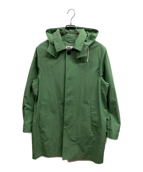 【中古】トラディショナルウェザーウェア Traditional Weatherwear コットン ステンカラーコート モスグリーン【サイズ40】【メンズ】 中古・古着通販】Traditional Weatherwear (トラディショナルウェザー