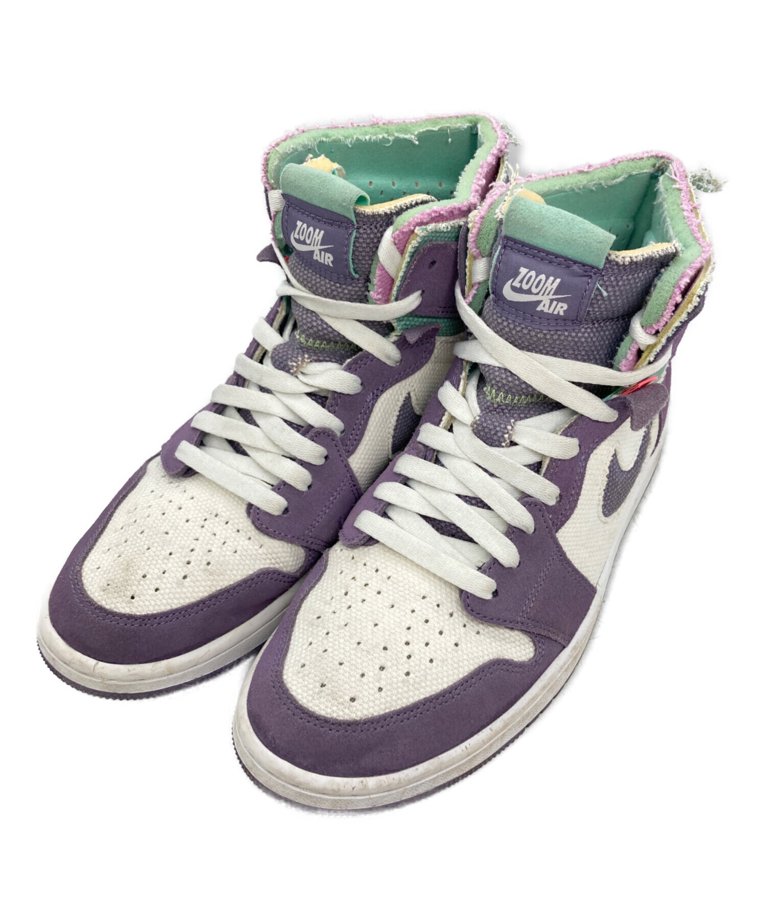 中古・古着通販】NIKE (ナイキ) AIR JORDAN 1 ZOOM AIR CMFT パープル