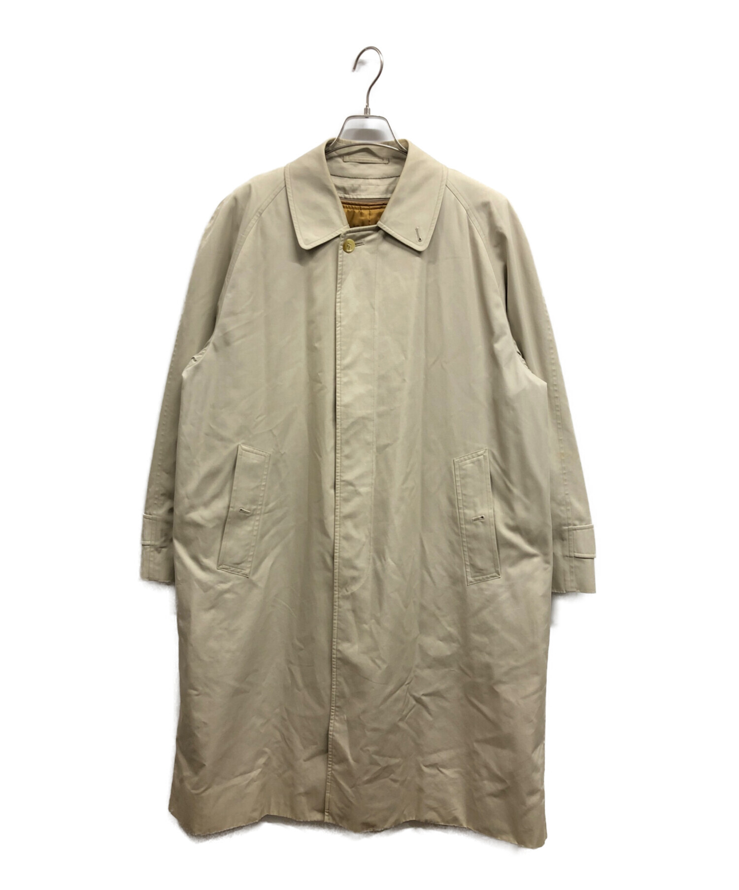 バーバリーズベージュ ステンカラーコート ライナー 中古・古着通販】Burberry's (バーバリーズ) ライナー付ステンカラー