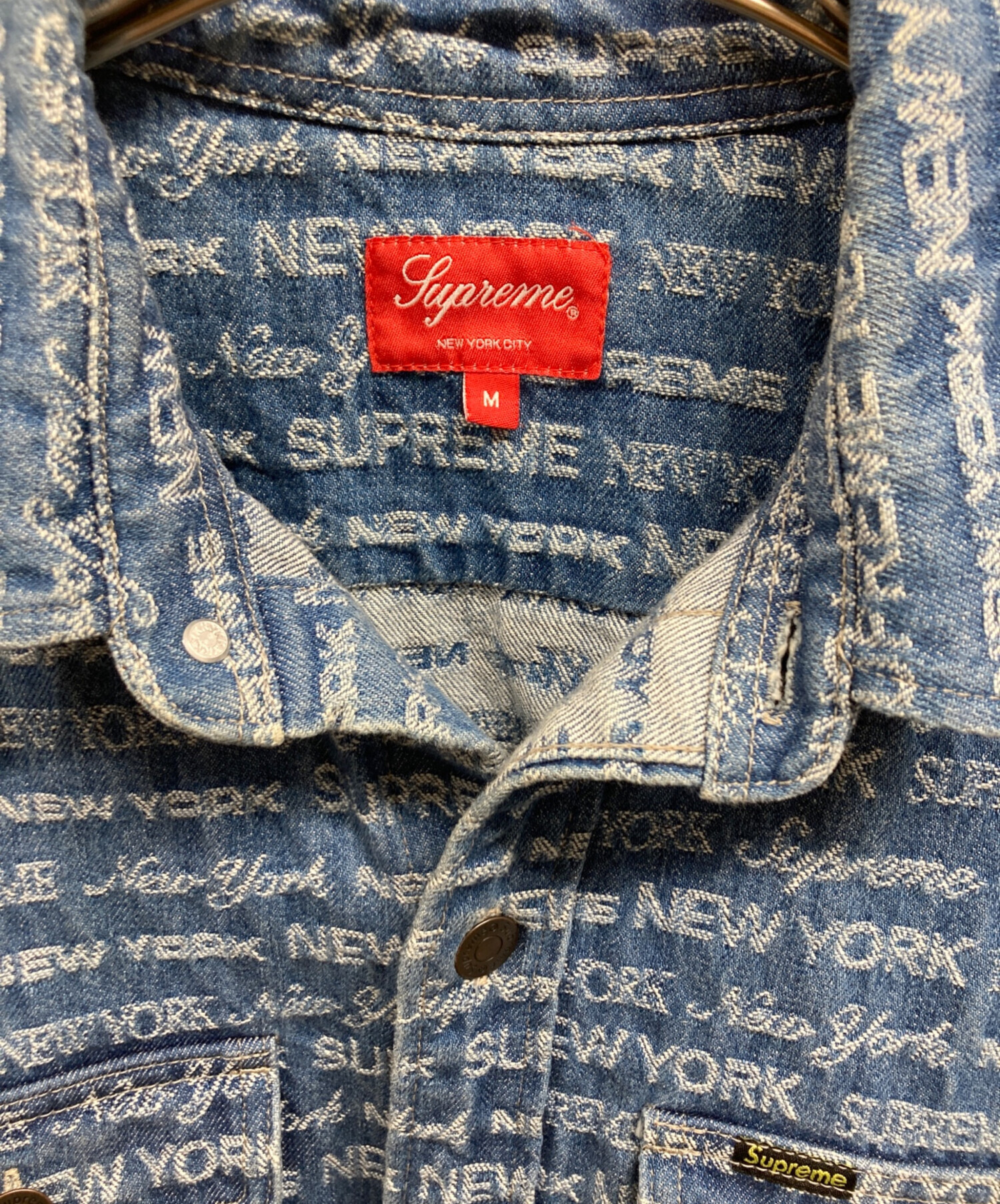 中古・古着通販】Supreme (シュプリーム) MULTI TYPE JACQUARD DENIMU