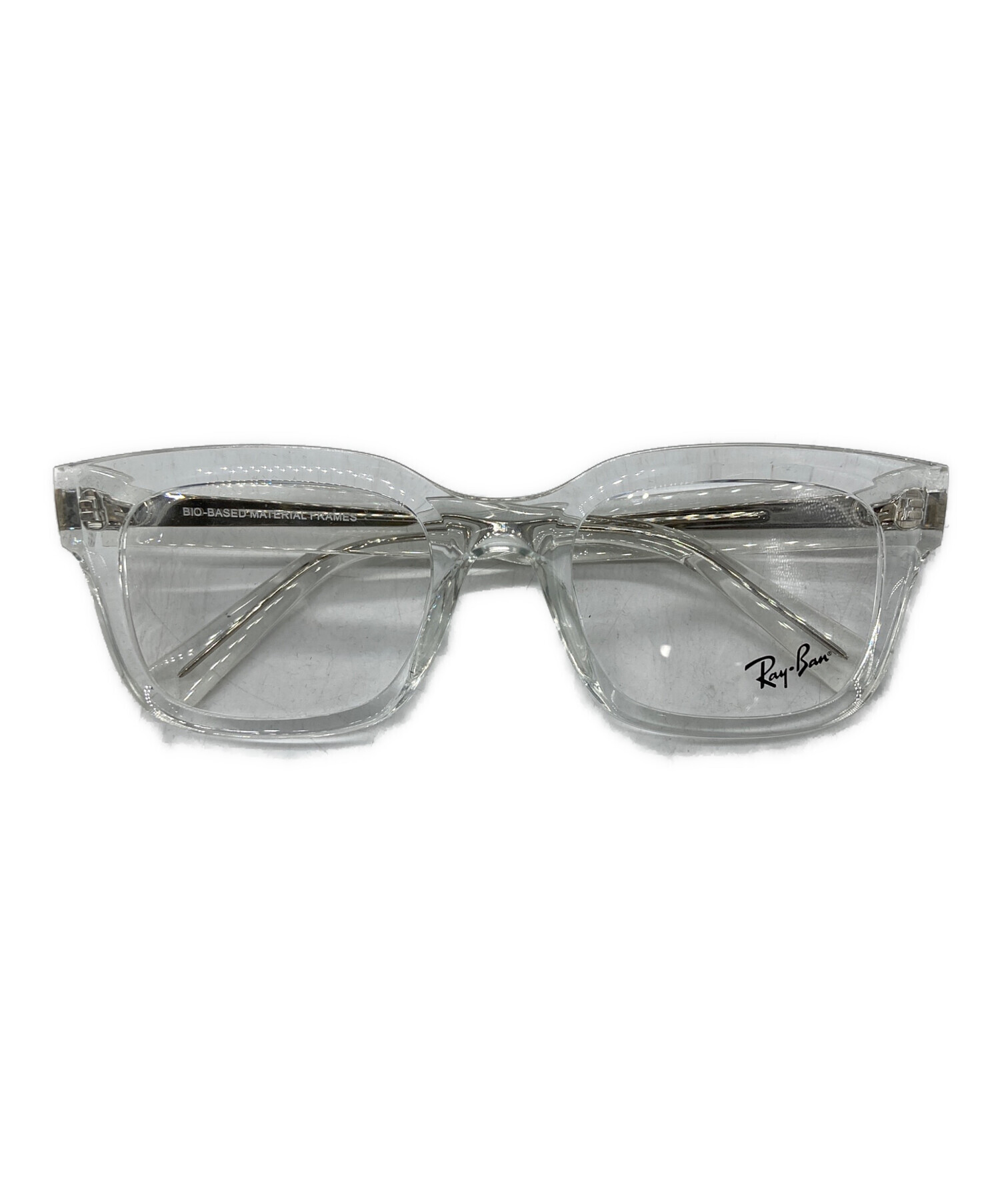 Ray-Ban 眼鏡（中古品） 中古・古着通販】RAY-BAN (レイバン) 眼鏡 シルバー サイズ:SIZE 54