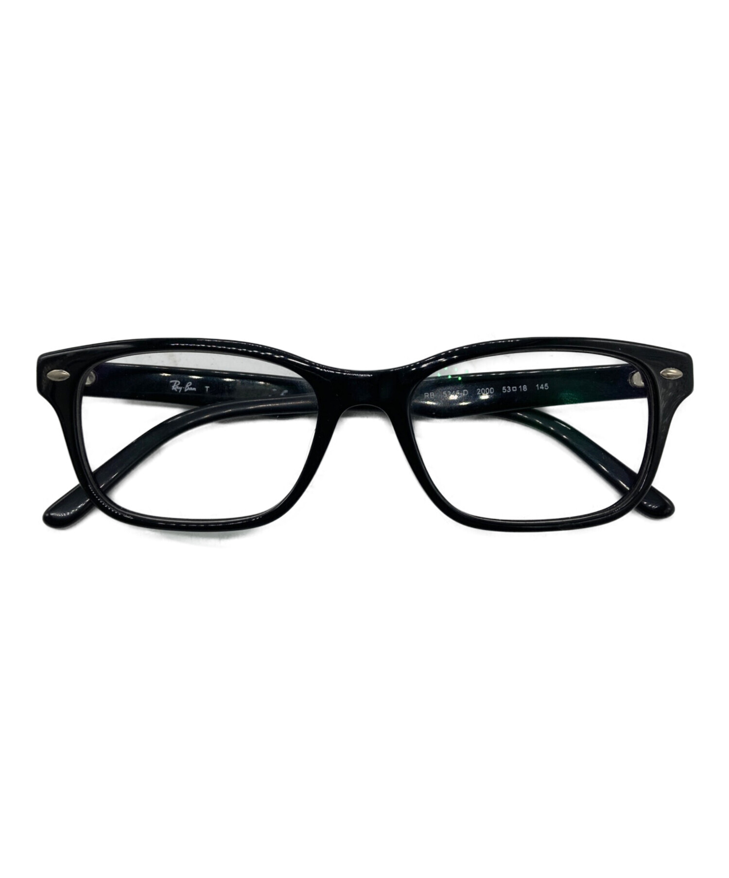 Ray-Ban 眼鏡（中古品） 中古・古着通販】RAY-BAN (レイバン) 眼鏡 ブラック サイズ:53□18