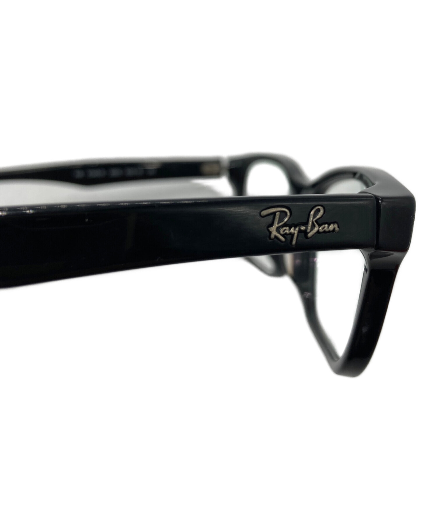 中古・古着通販】RAY-BAN (レイバン) 眼鏡 ブラック サイズ:53□18